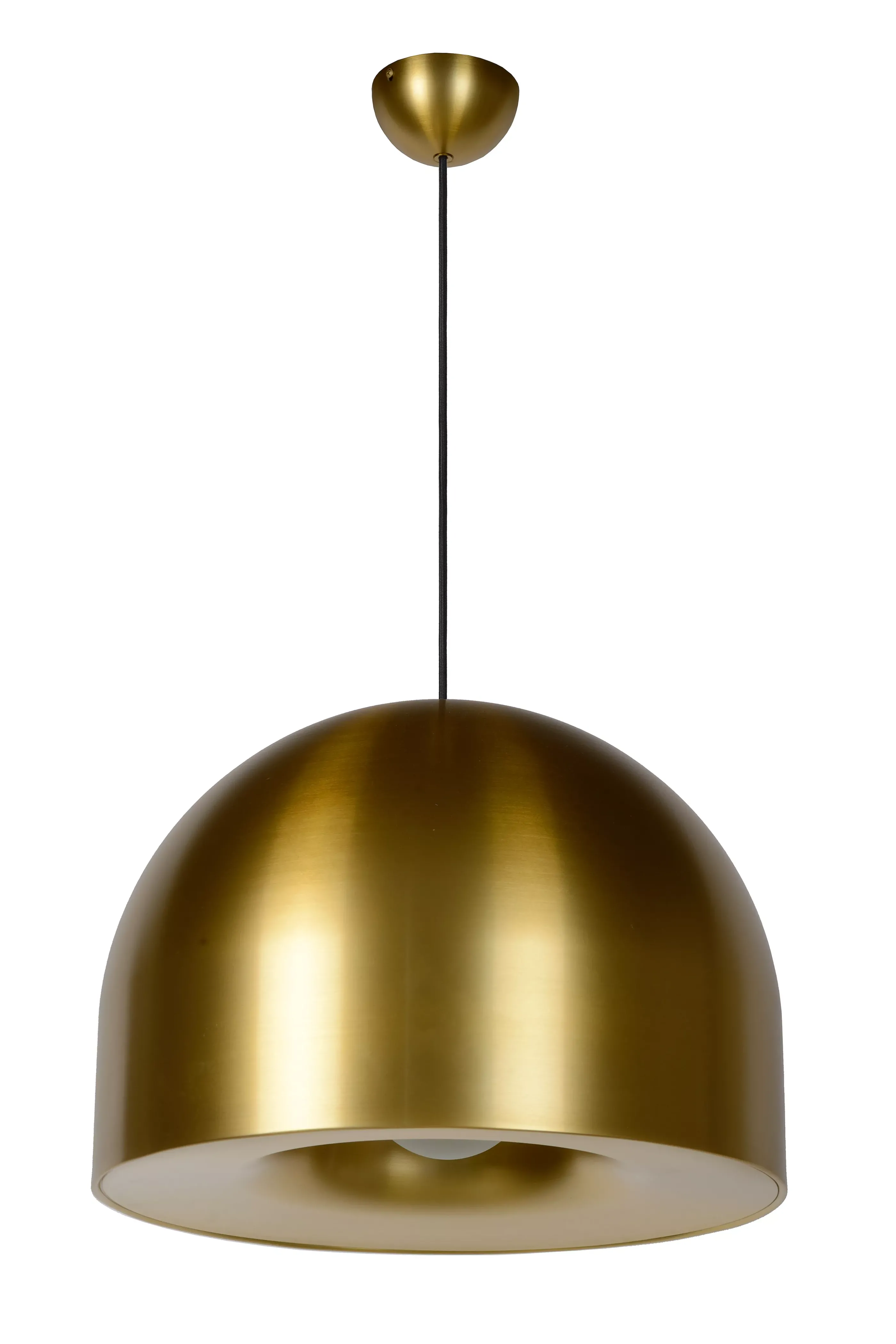 Clearance AKRON - Hanglamp - Ø 50 cm - 1xE27 - Mat Goud / Messing Hanglampen