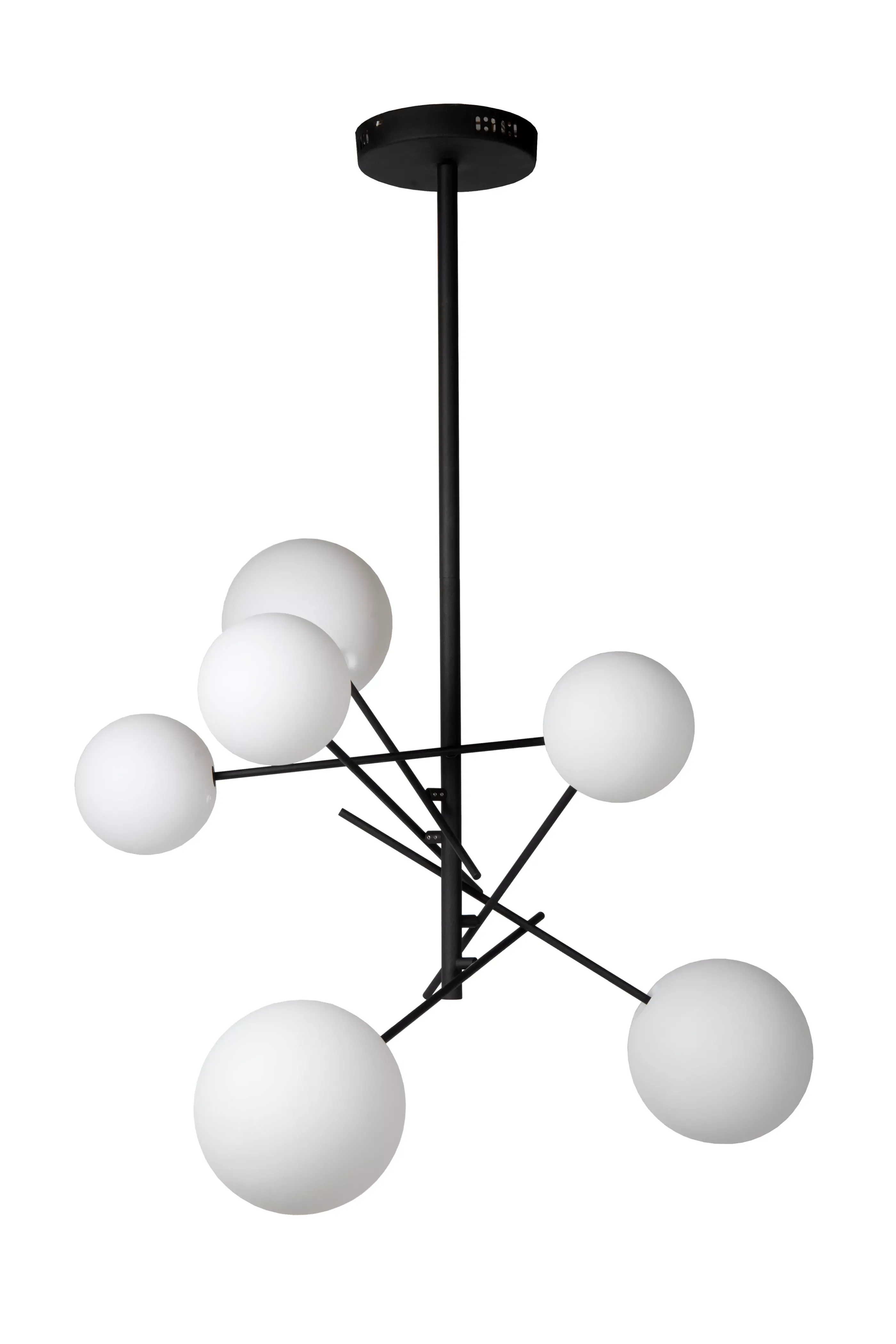 Sale ALARA - Hanglamp - Ø 72 cm - LED - G4 - 6x1,5W 2700K - Zwart Hanglampen