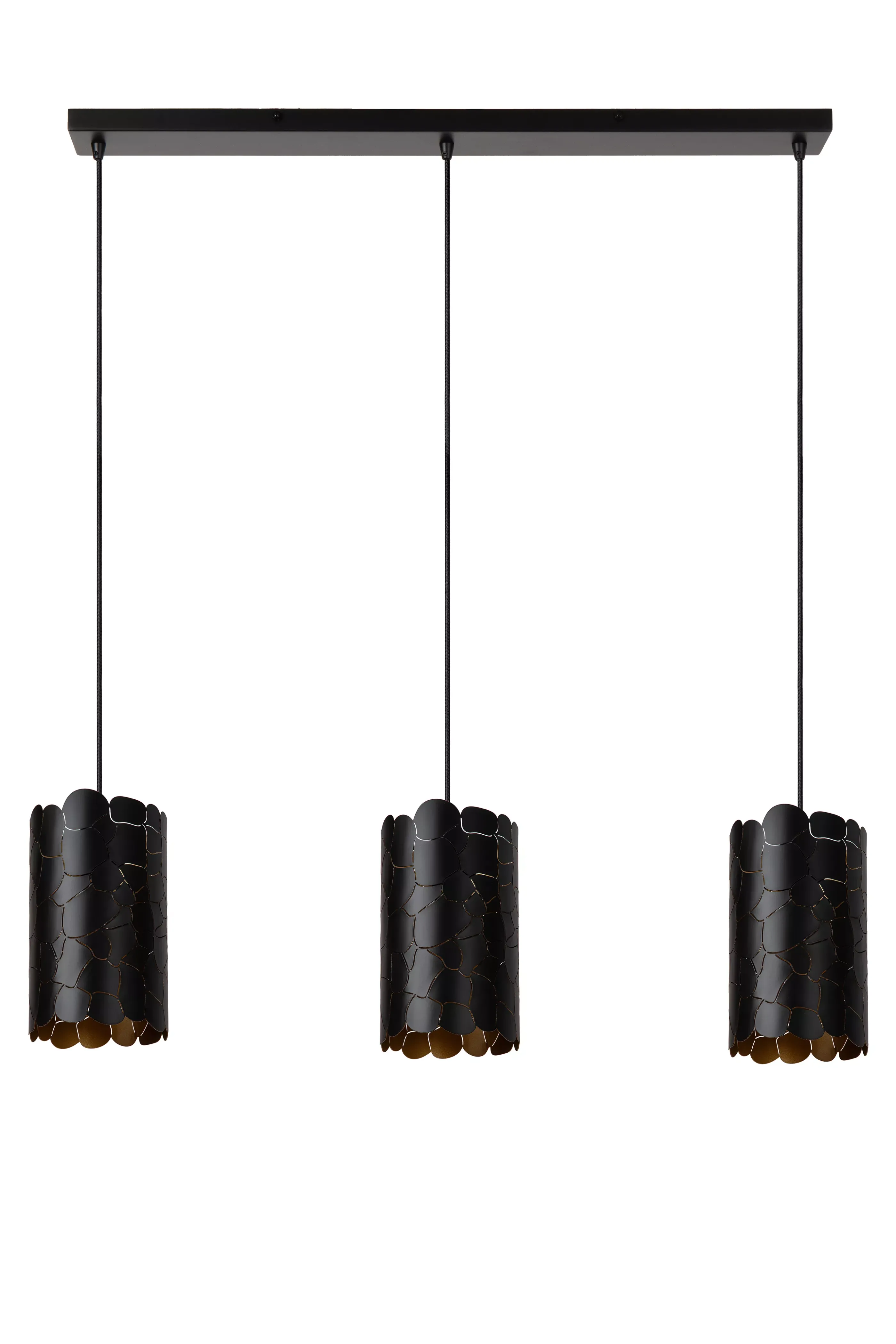 Best Sale ALMELO - Hanglamp - 3xE27 - Zwart Hanglampen