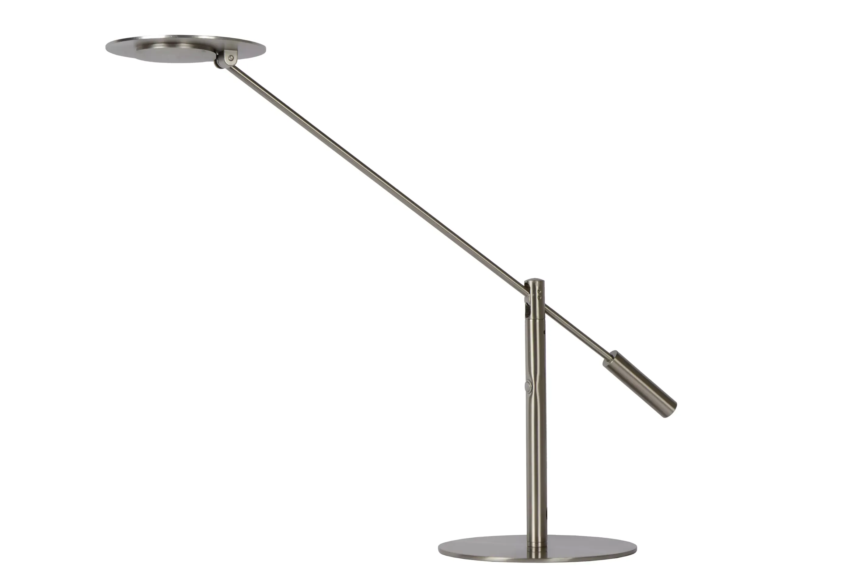 Best Sale ANSELMO - Bureaulamp - LED Dimb. - 1x9W 3000K - Mat chroom Bureaulampen