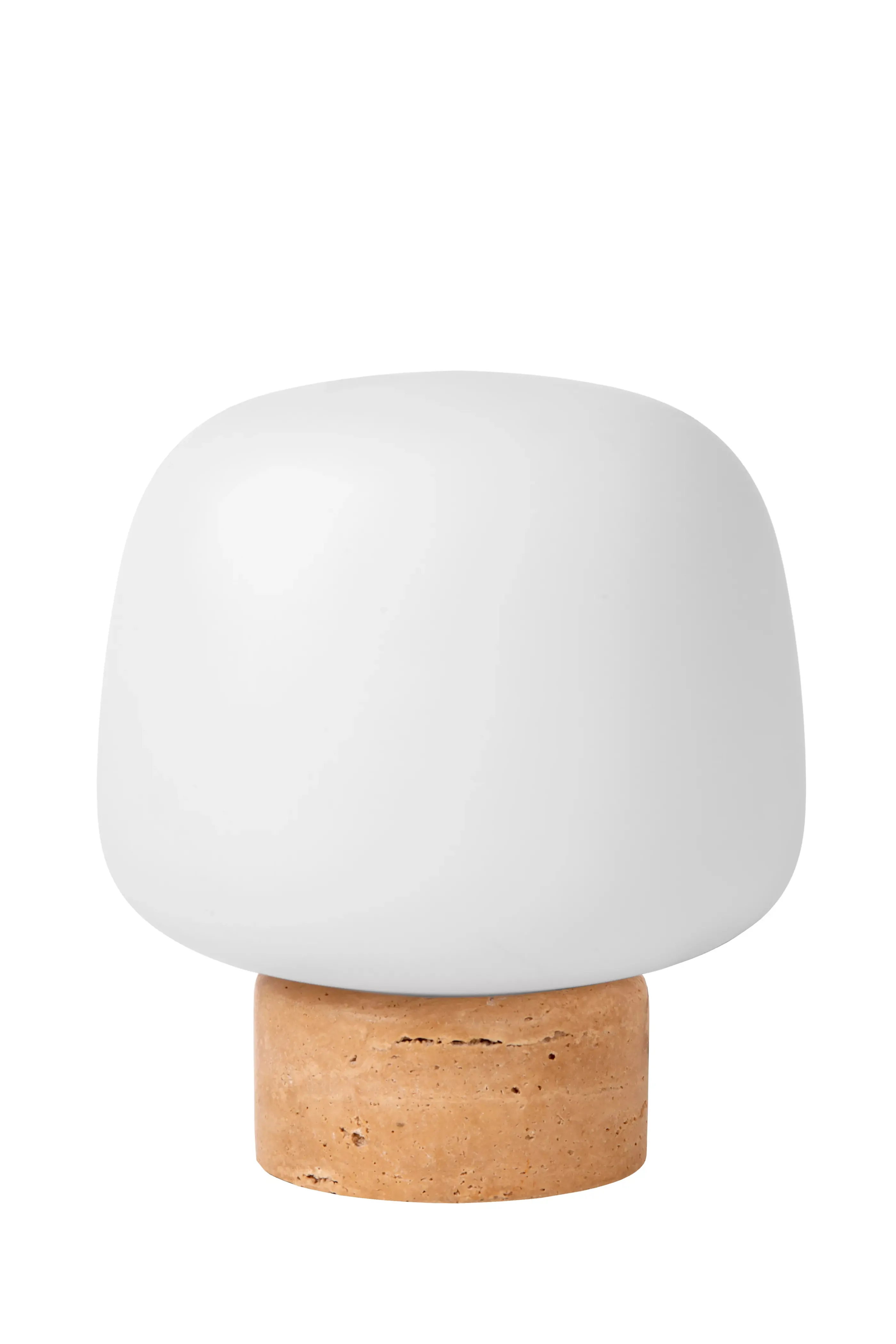 Discount ANSTON - Tafellamp - 1xE14 - Opaal Tafellampen
