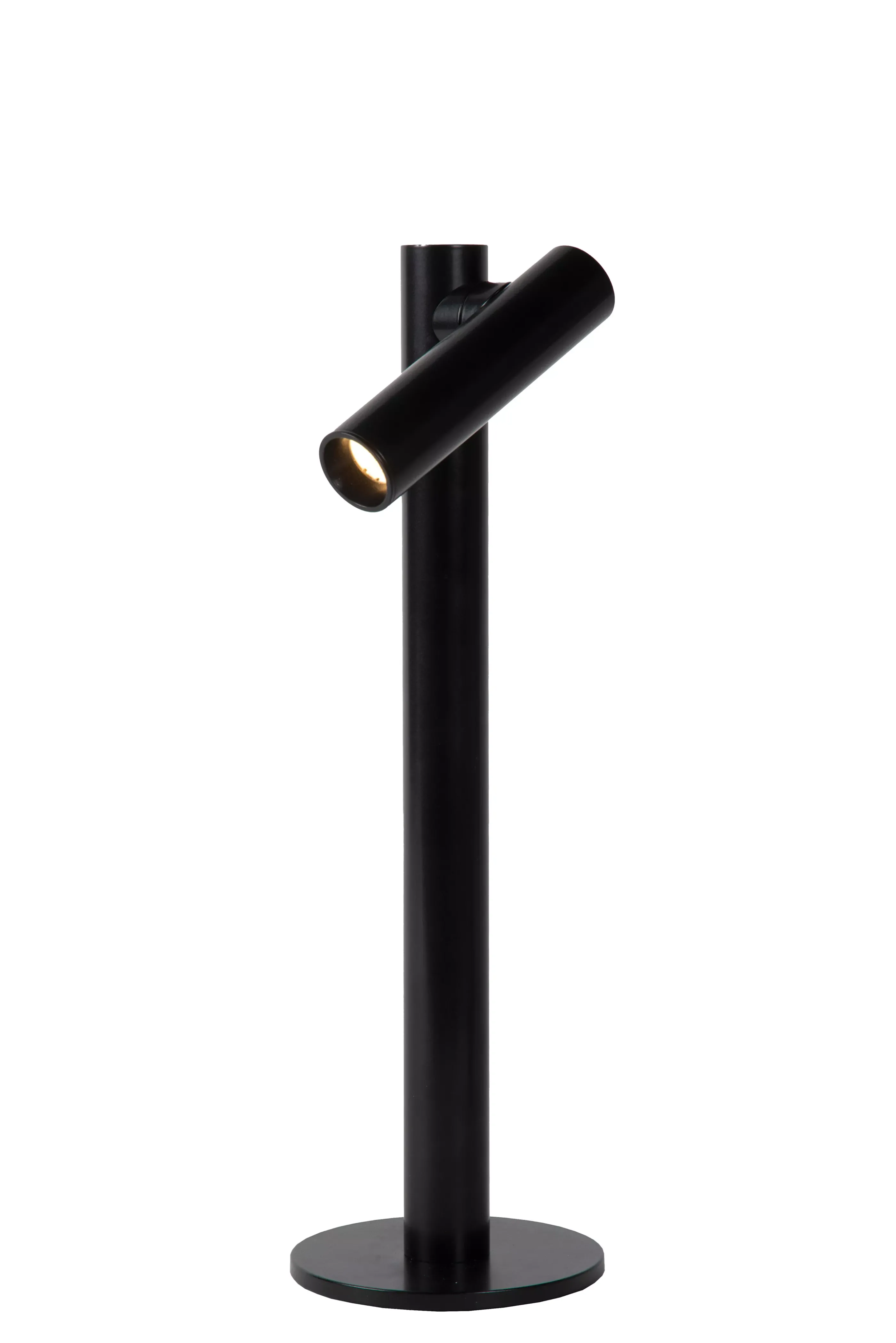 New ANTRIM - Oplaadbare Tafellamp Binnen/Buiten - Accu/Batterij - LED Dimb. - 1x2,2W 2700K - IP54 - Met draadloos oplaadstation - Zwart Tafellampen