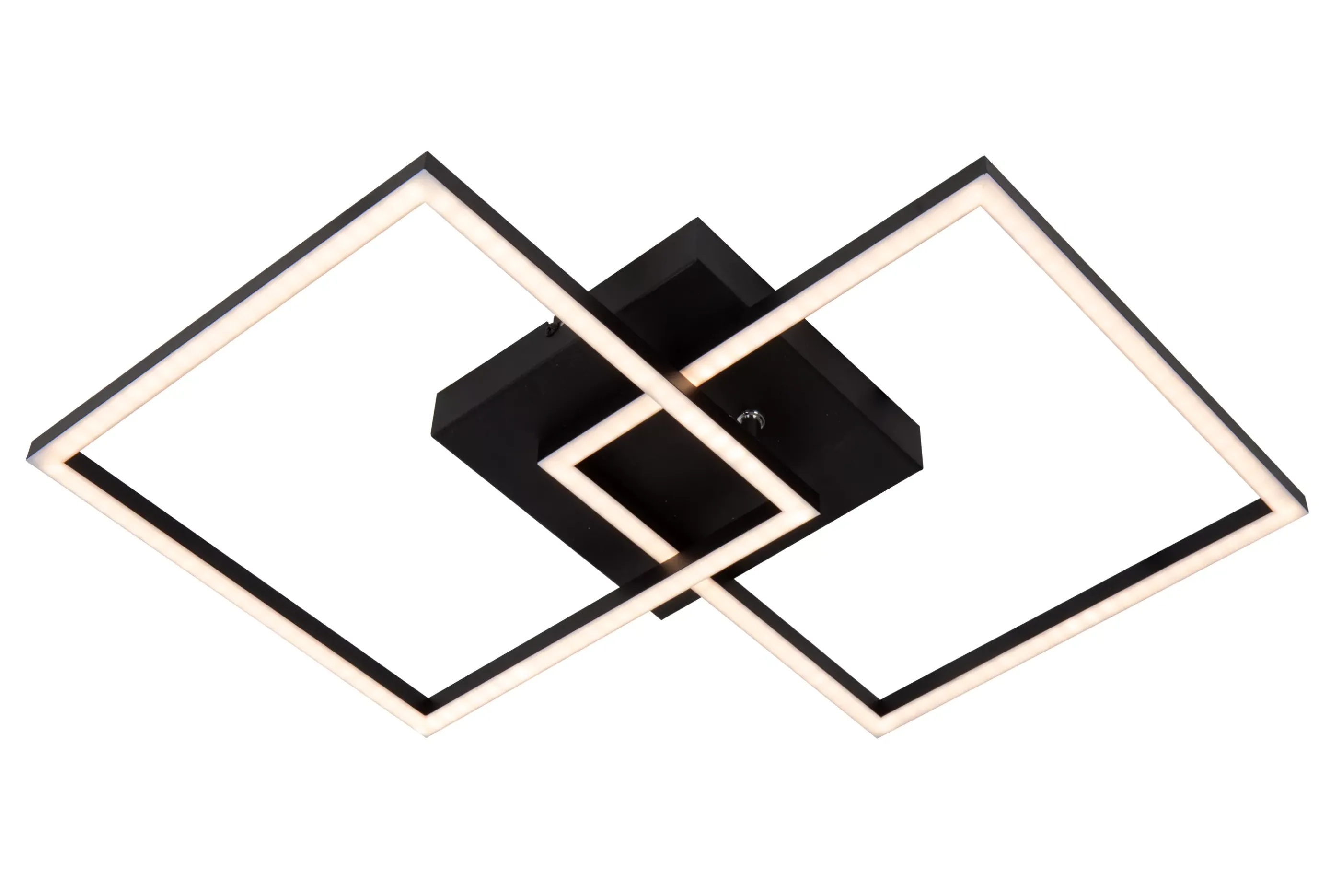 Discount ARIANNE - Plafonnière - LED - CCT - 1x23W 2700K/4000K - Zwart Plafondlampen