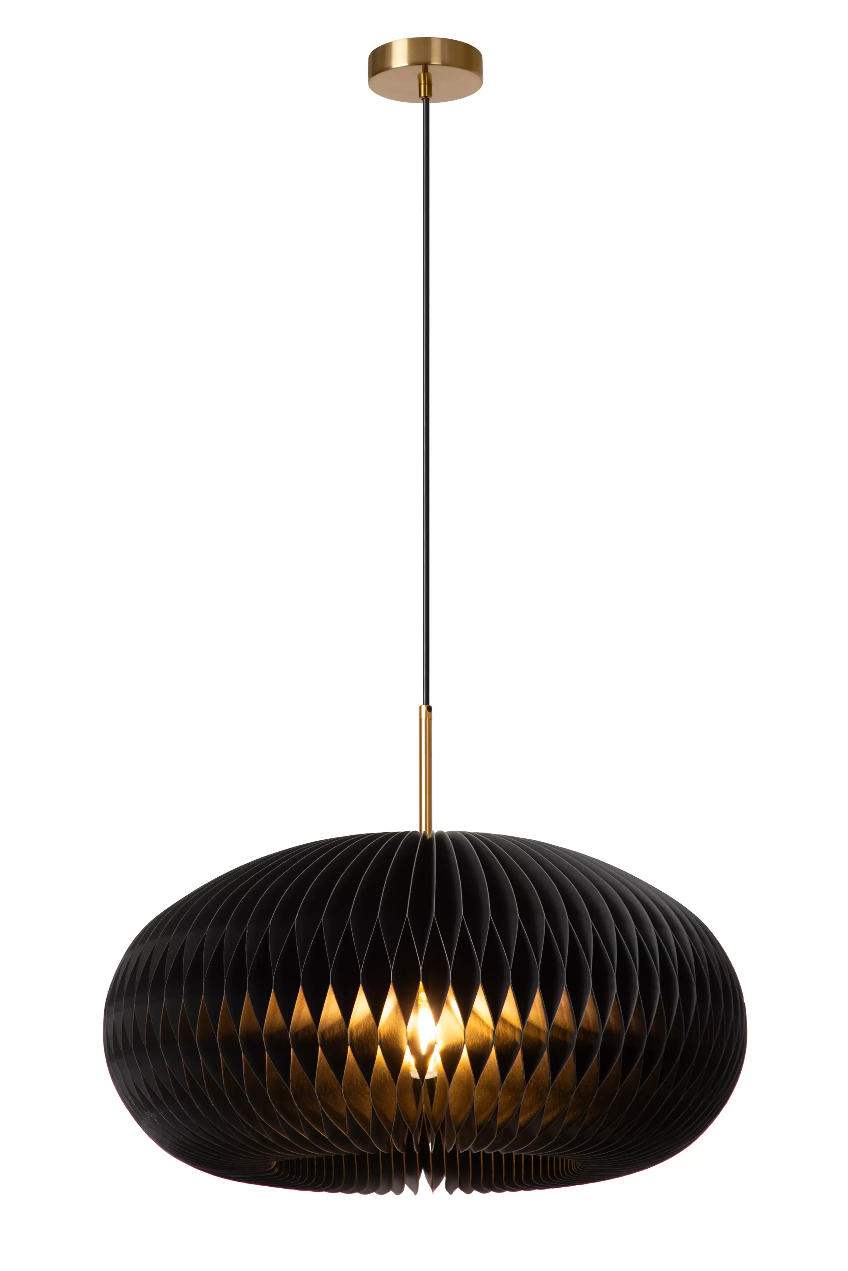 New ARMONI - Hanglamp - Ø 52 cm - 1xE27 - Zwart Hanglampen