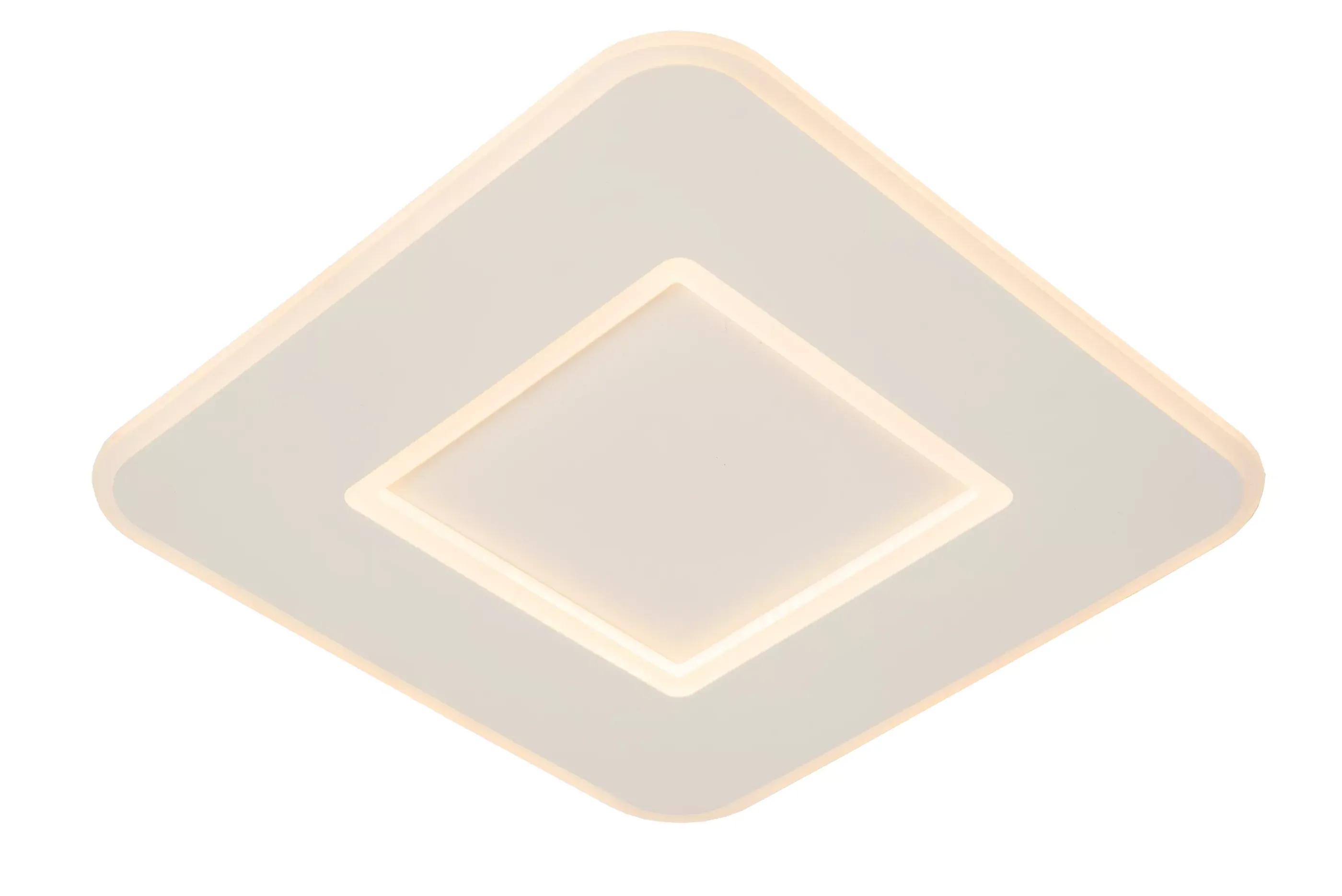 New AXELLE - Plafonnière - LED 3 StepDim - 1x24W 2700K - Wit Plafondlampen
