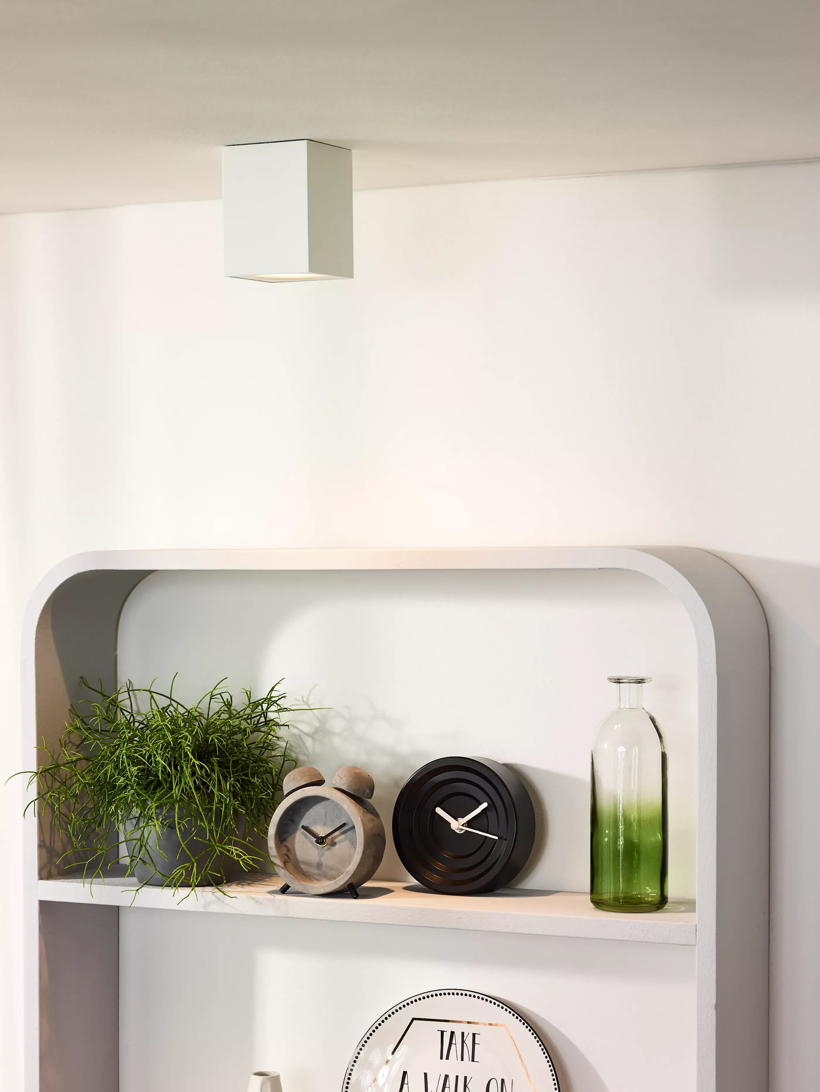 Flash Sale BENTOO-LED - Plafondspot - LED Dimb. - GU10 - 1x5W 3000K - Wit Plafondlampen