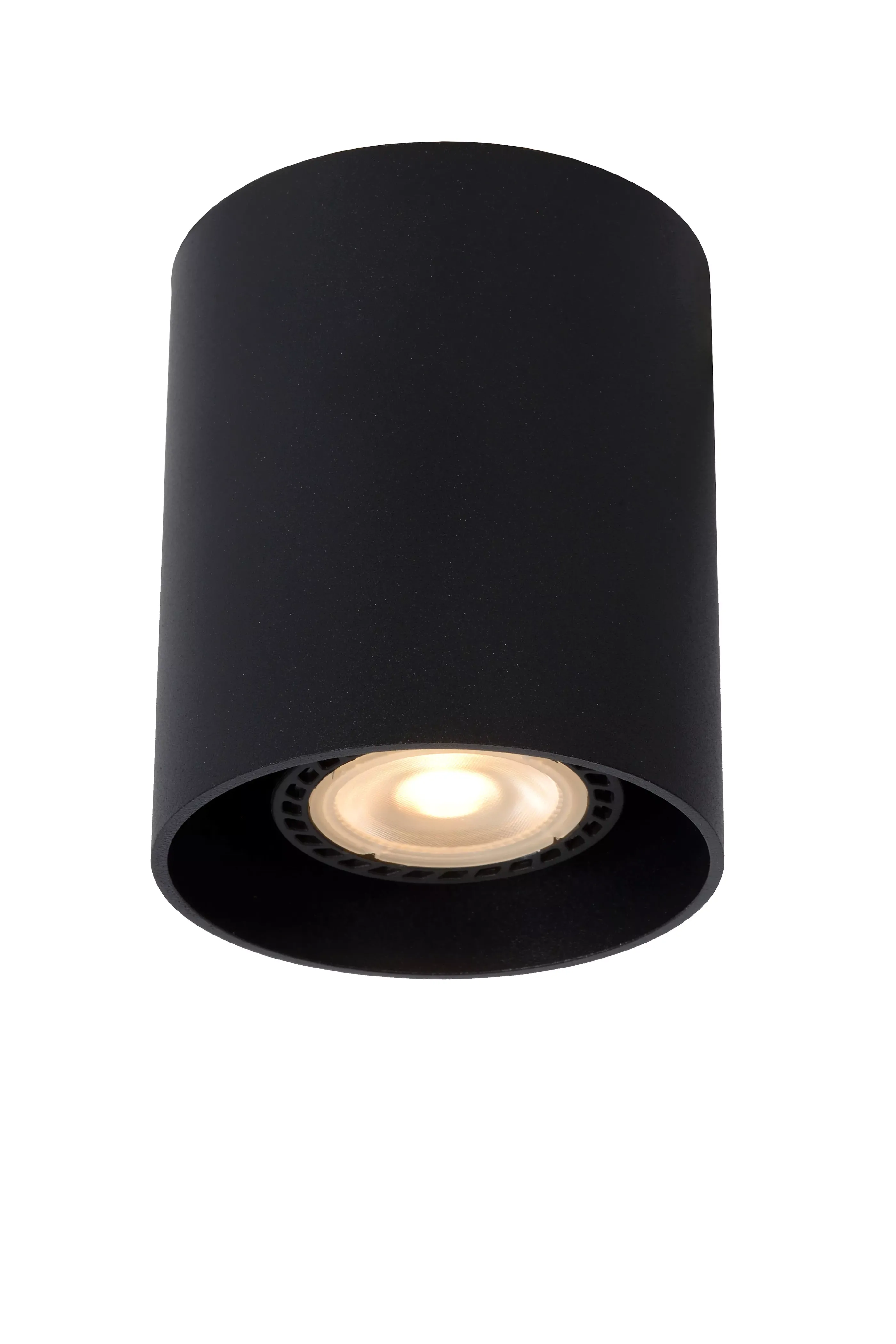 Clearance BODI - Plafondspot - Ø 8 cm - 1xGU10 - Zwart Plafondlampen