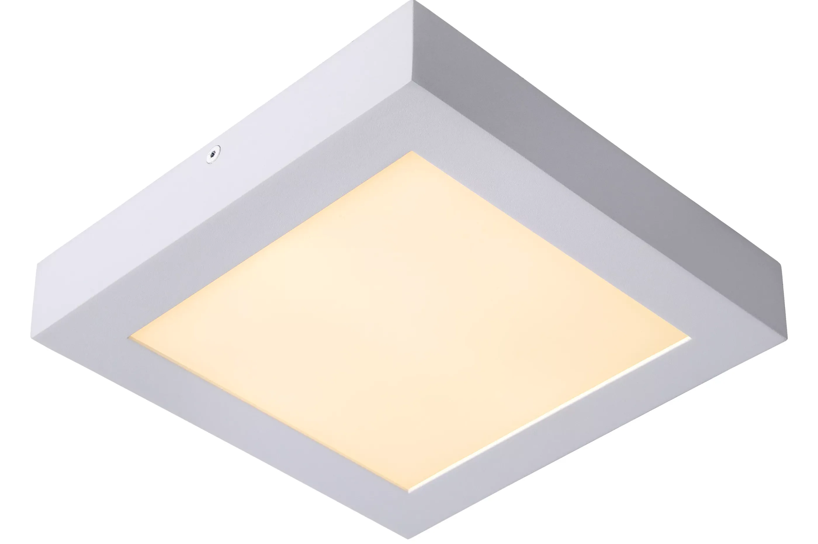 Online BRICE-LED - Plafonnière Badkamer - LED Dimb. - 1x22W 3000K - IP44 - Wit Plafondlampen