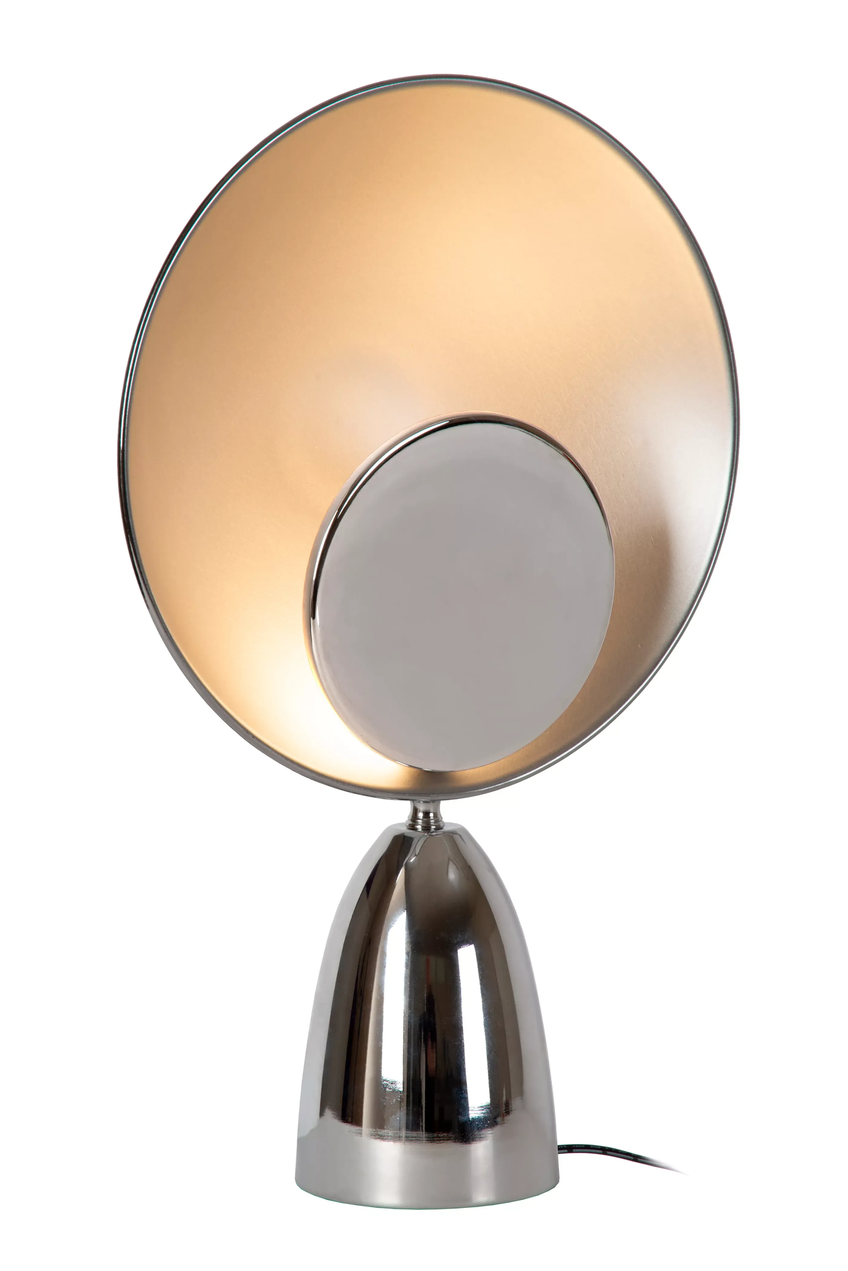 Hot CASTAMAR - Tafellamp - Ø 25,5 cm - LED - 1x8W 2100K - Chroom Tafellampen