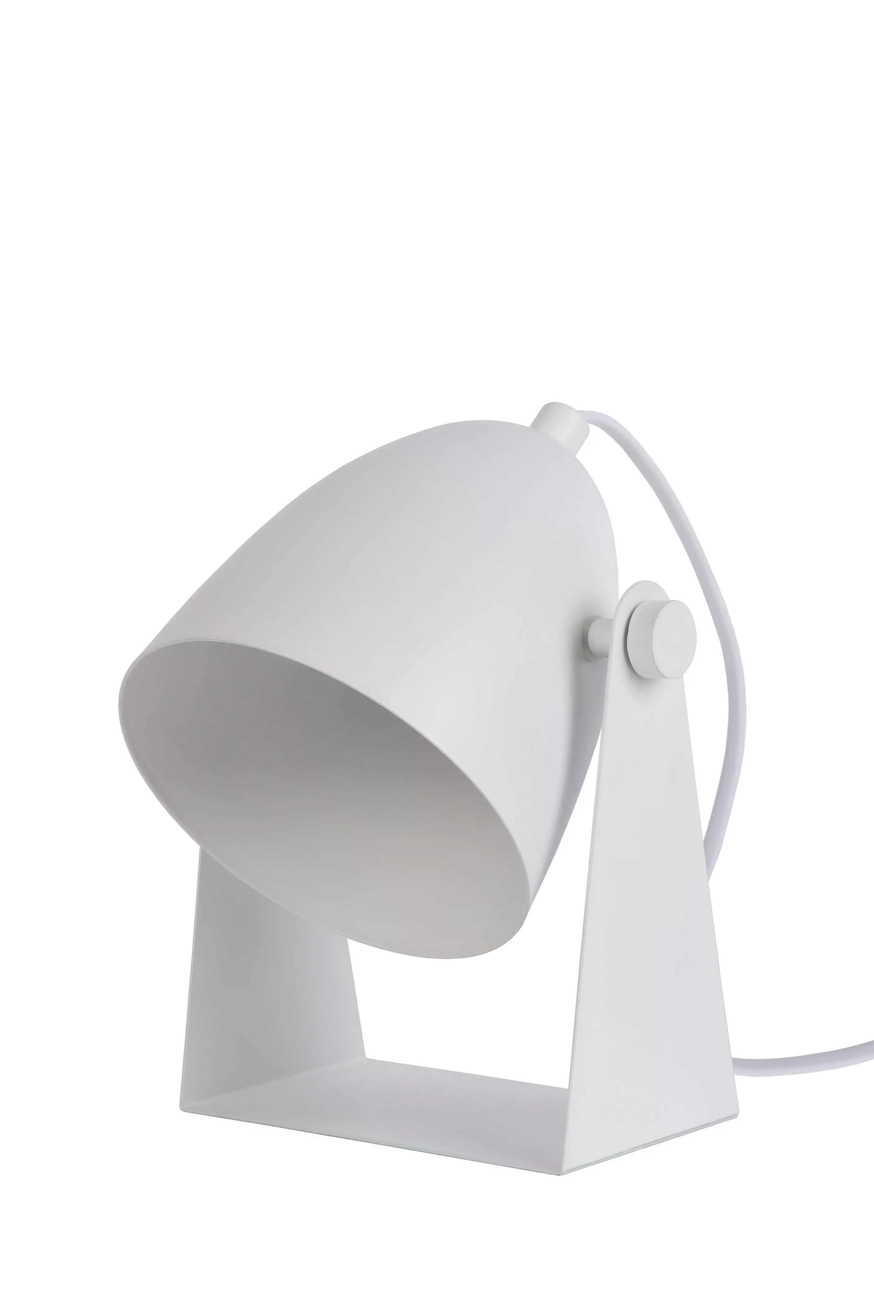 Discount CHAGO - Tafellamp - 1xE14 - Wit Tafellampen