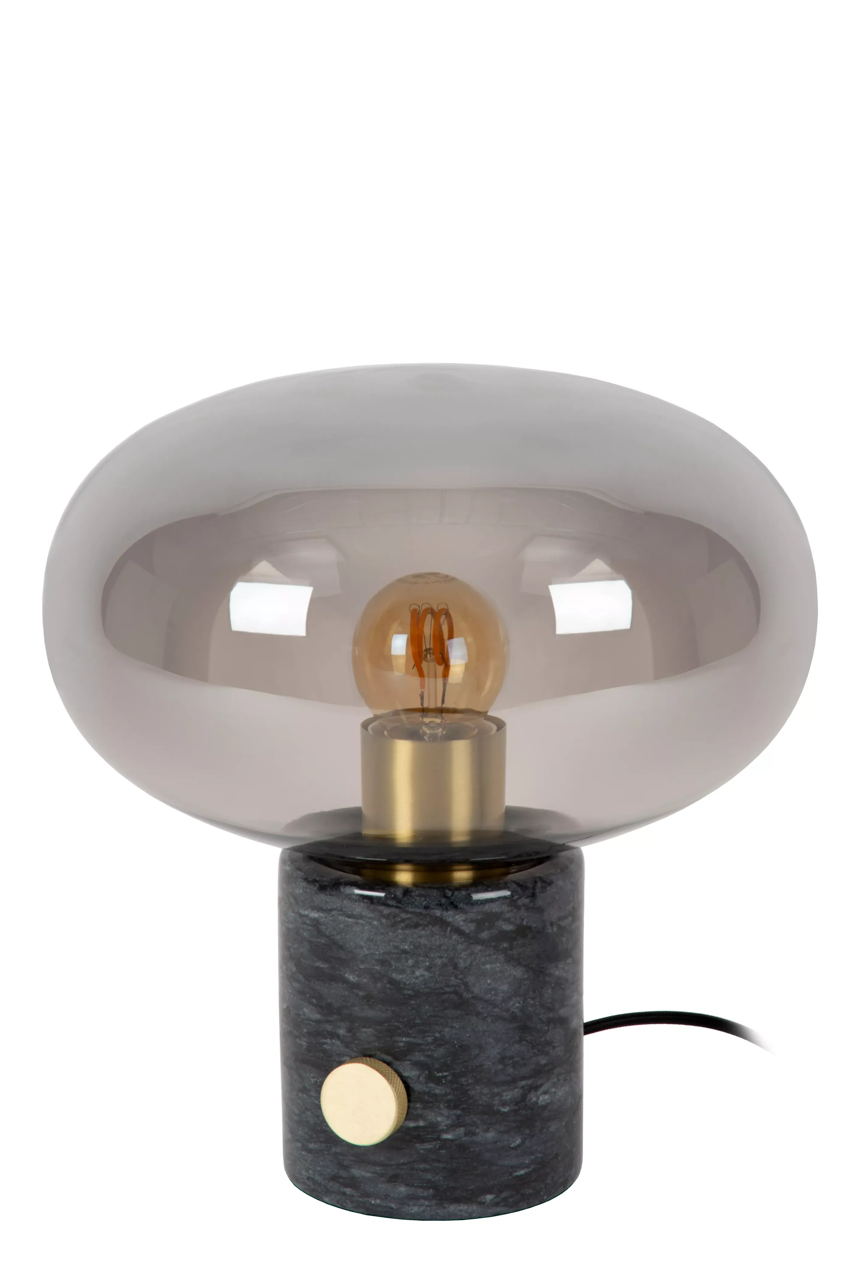Hot CHARLIZE - Tafellamp - Ø 23 cm - 1xE27 - Fumé Tafellampen