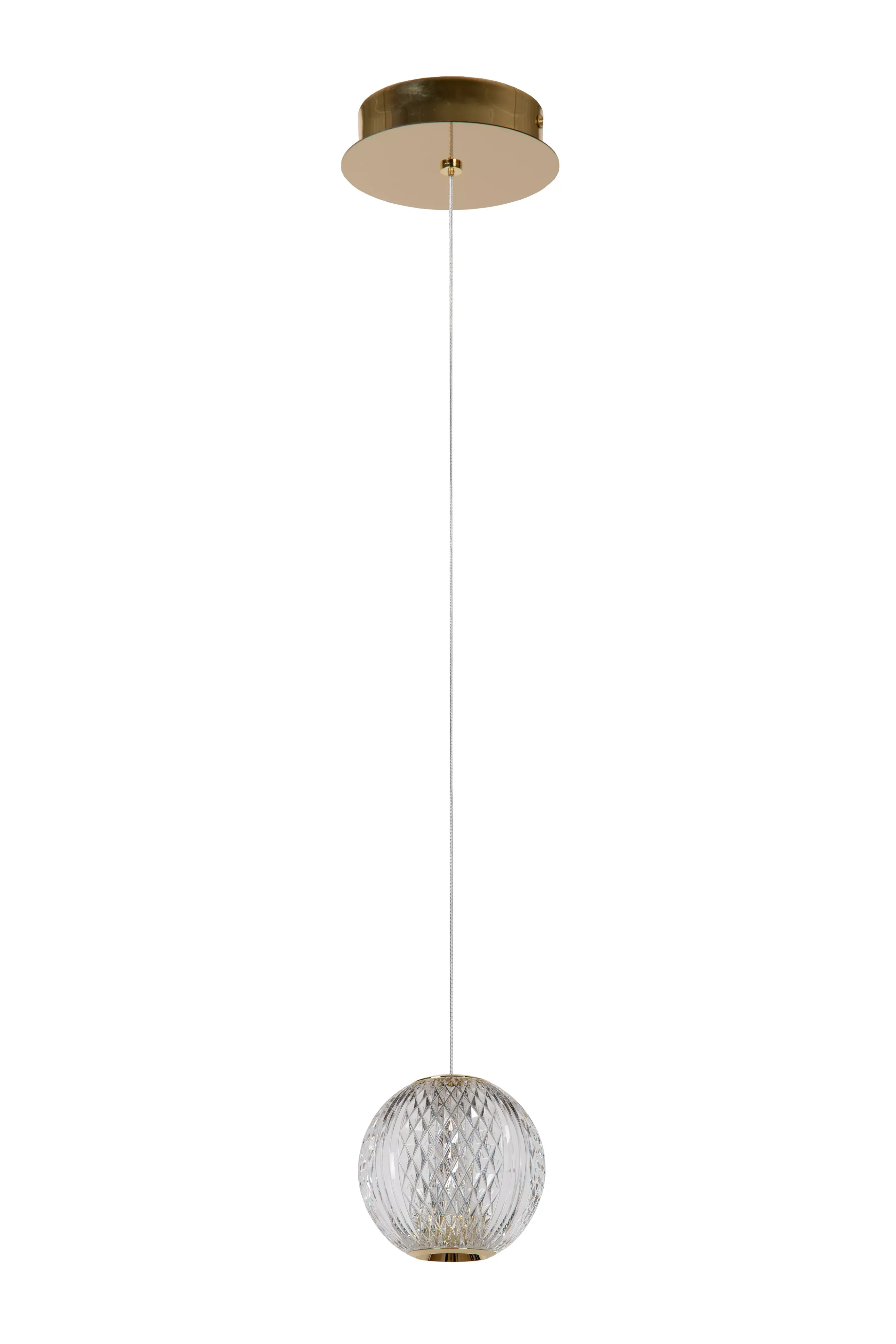 Hot CINTRA - Hanglamp - Ø 14 cm - LED - 1x5,7W 2700K - Transparant Hanglampen