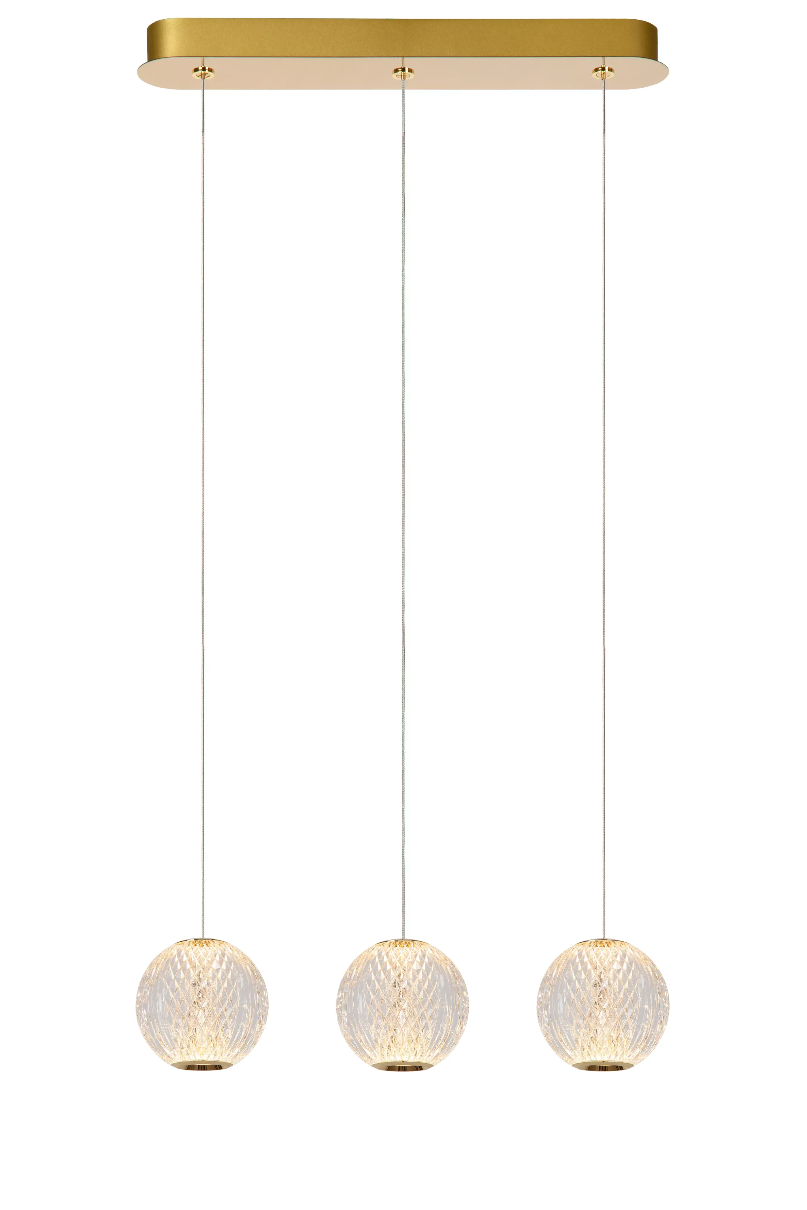 Hot CINTRA - Hanglamp - LED Dimb. - 3x4,7W 2700K - Transparant Hanglampen
