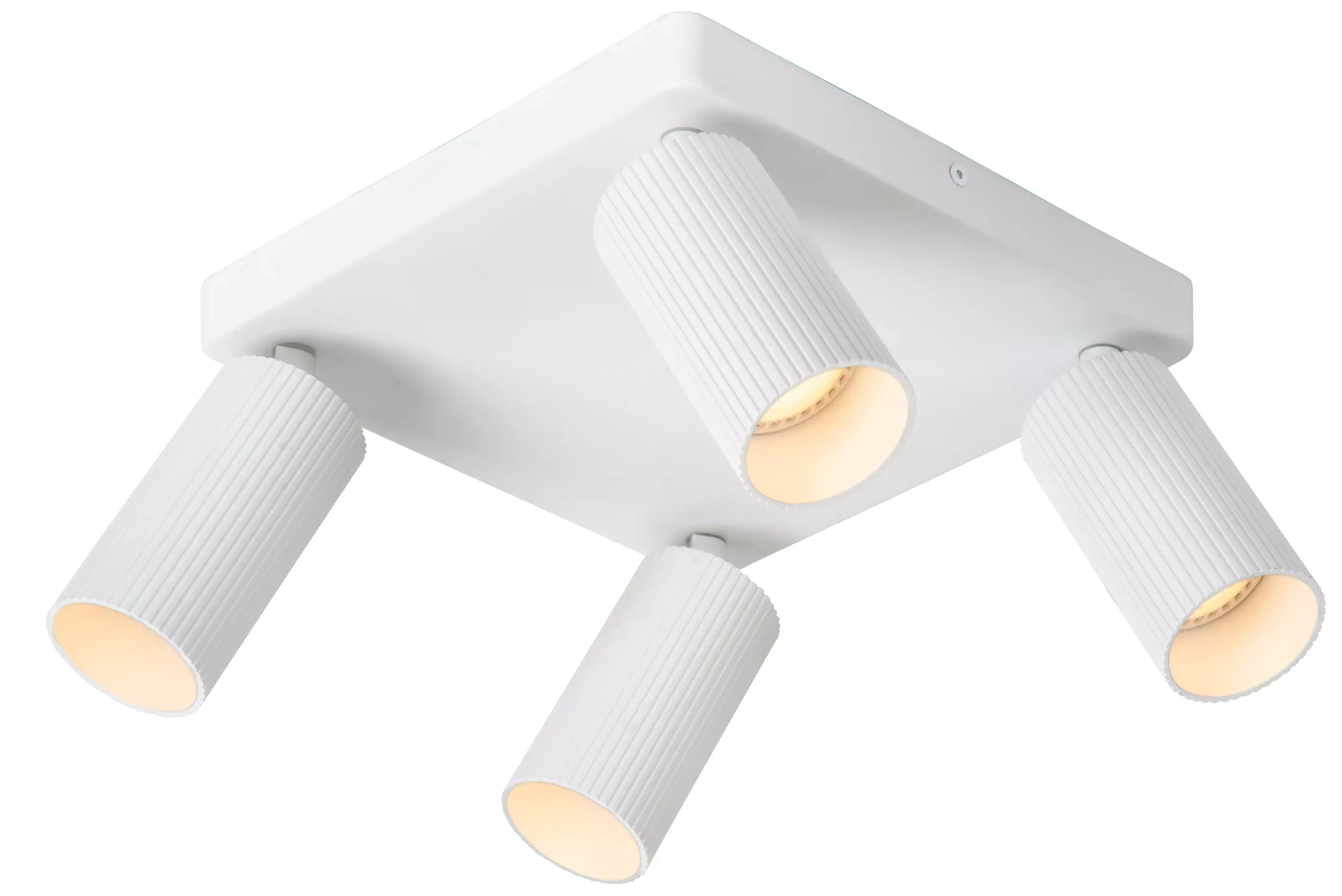 Flash Sale CLUBS - Plafondspot - 4xGU10 - Wit Plafondlampen