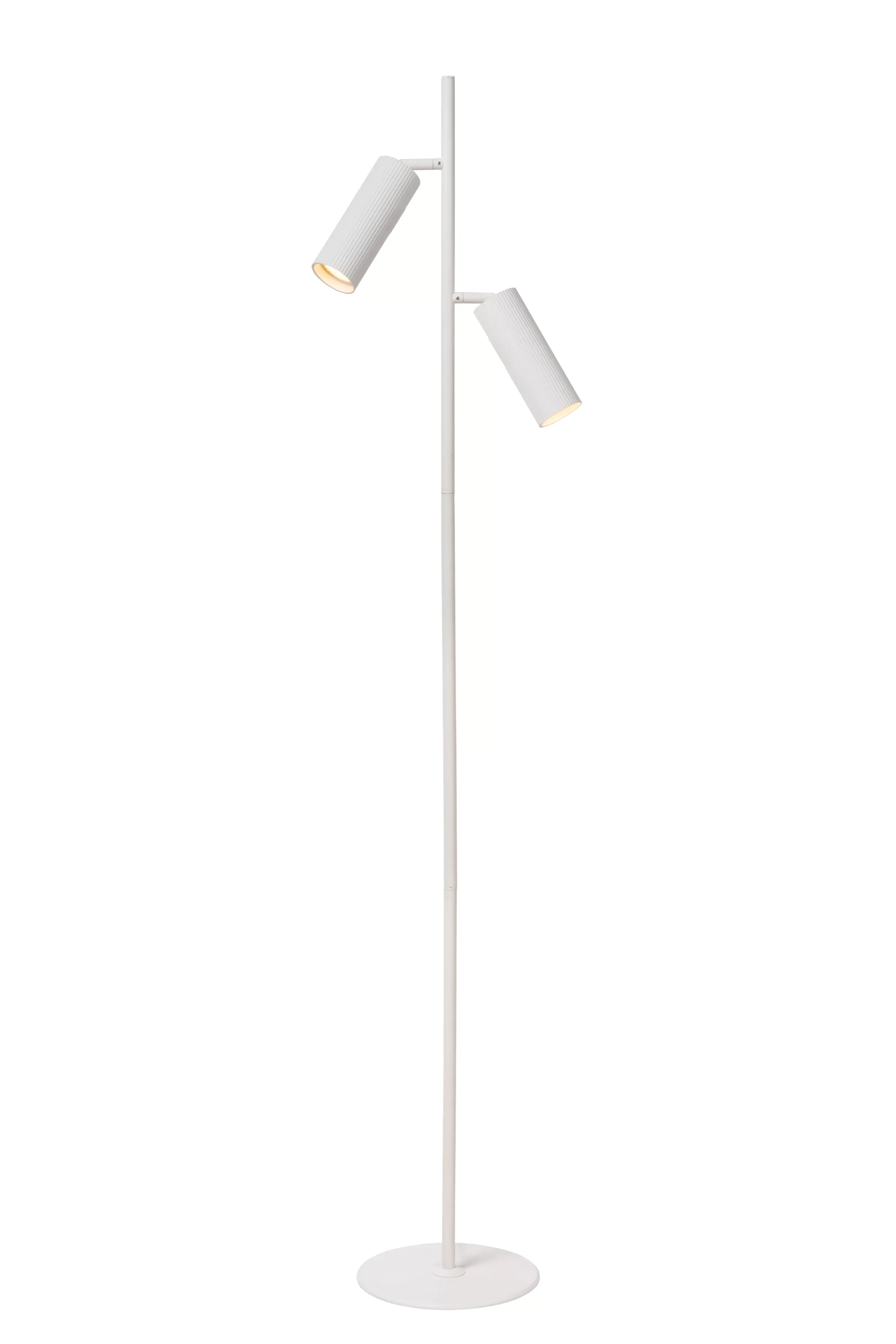 New CLUBS - Vloerlamp - 2xGU10 - Wit Staande Lampen