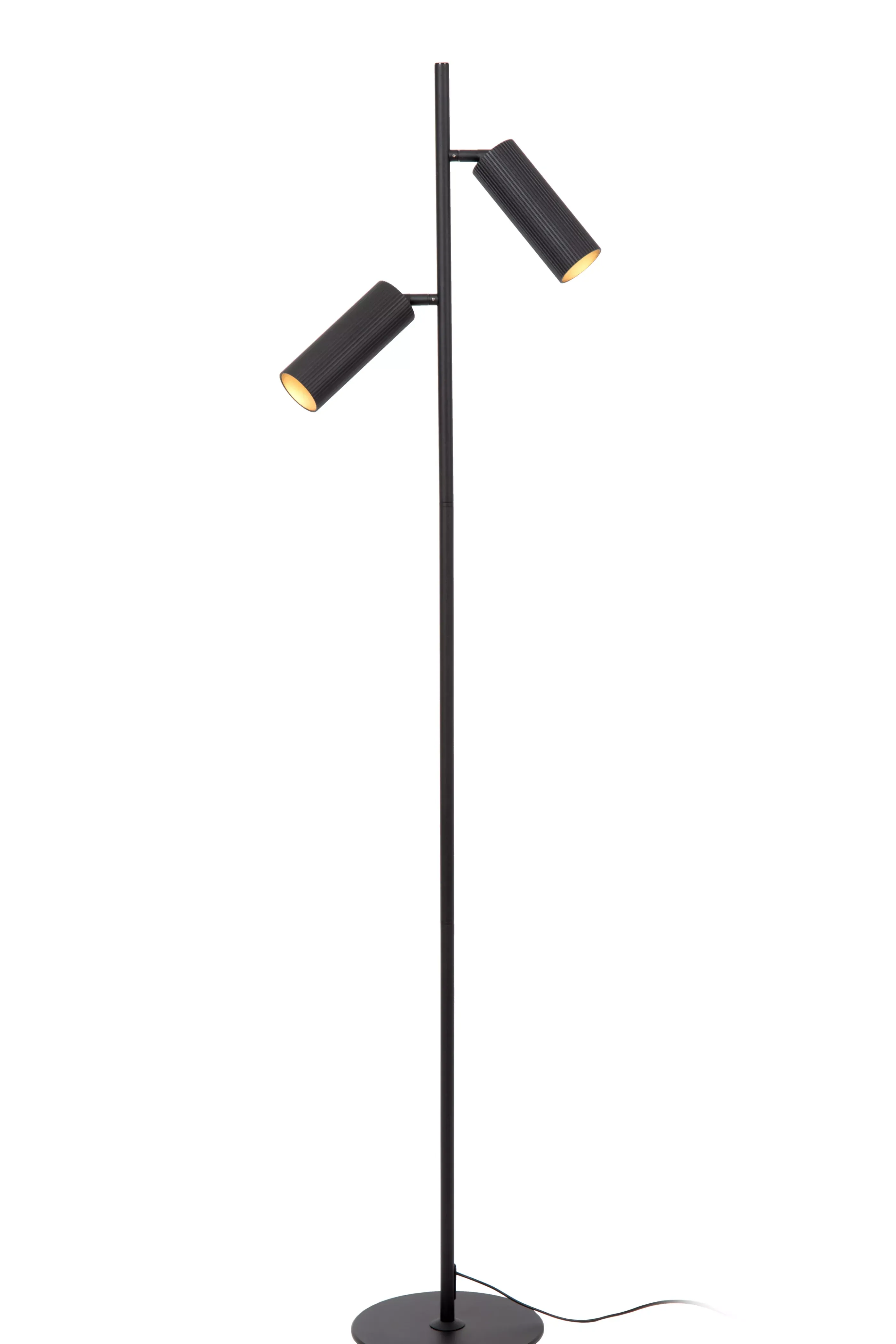 Hot CLUBS - Vloerlamp - 2xGU10 - Zwart Staande Lampen
