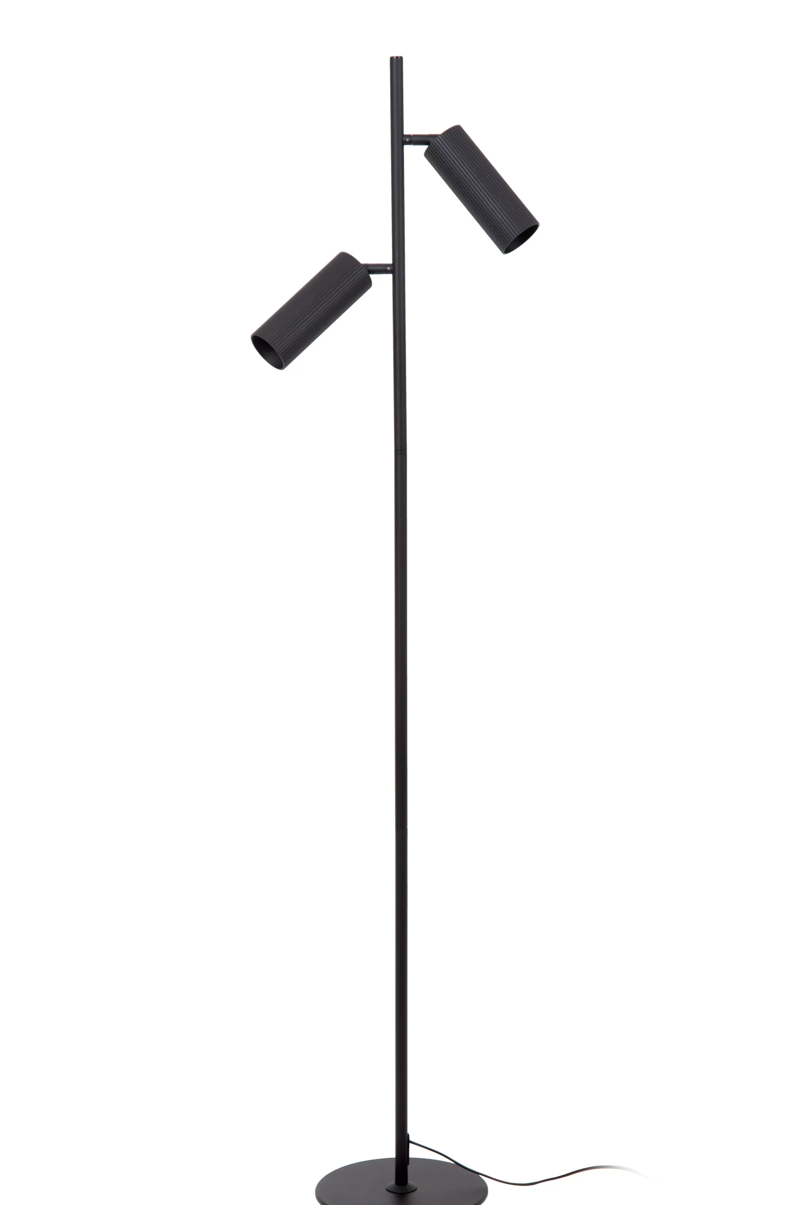 Hot CLUBS - Vloerlamp - 2xGU10 - Zwart Staande Lampen