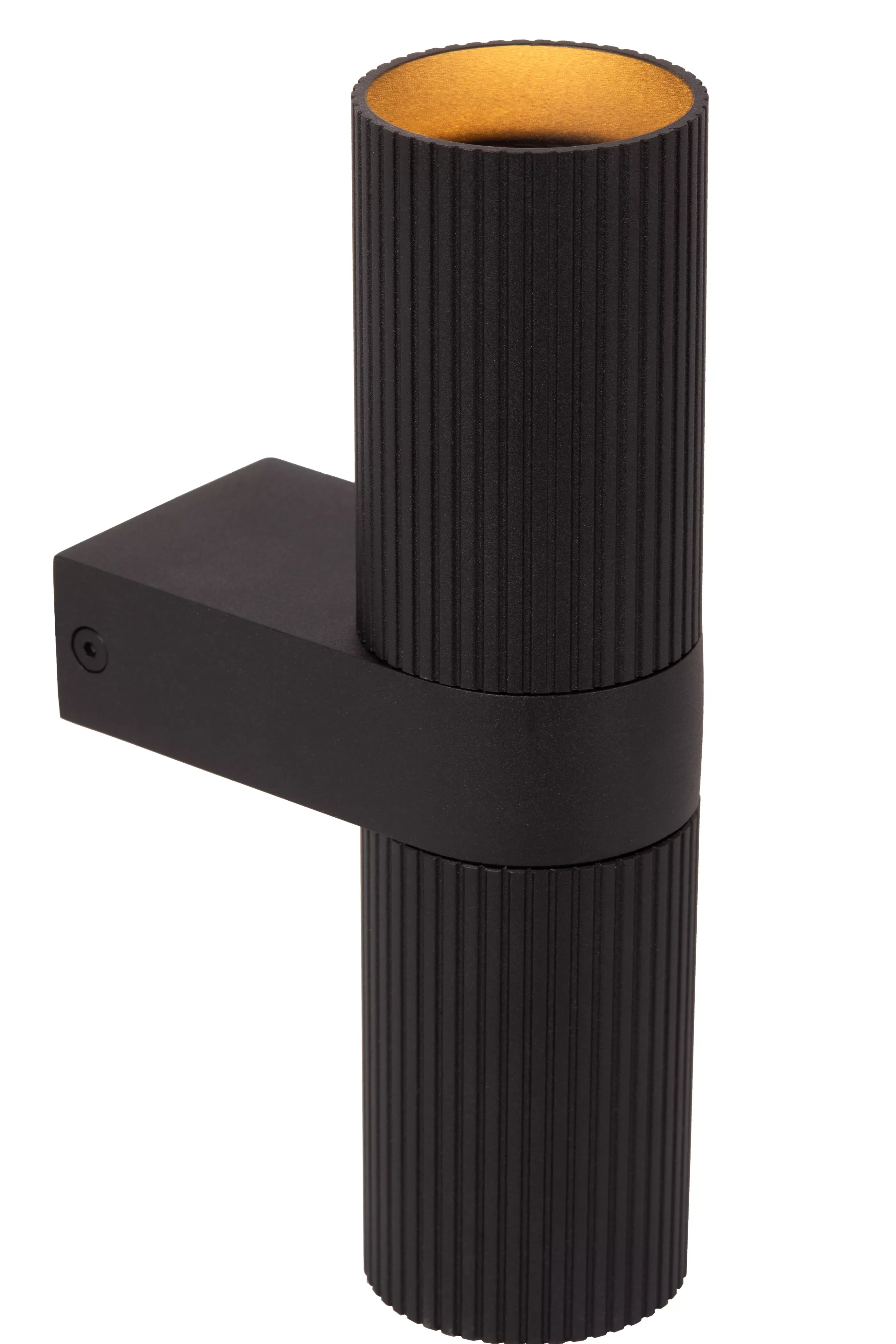 New CLUBS - Wandspot / Wandlamp - 2xGU10 - Zwart Wandverlichting