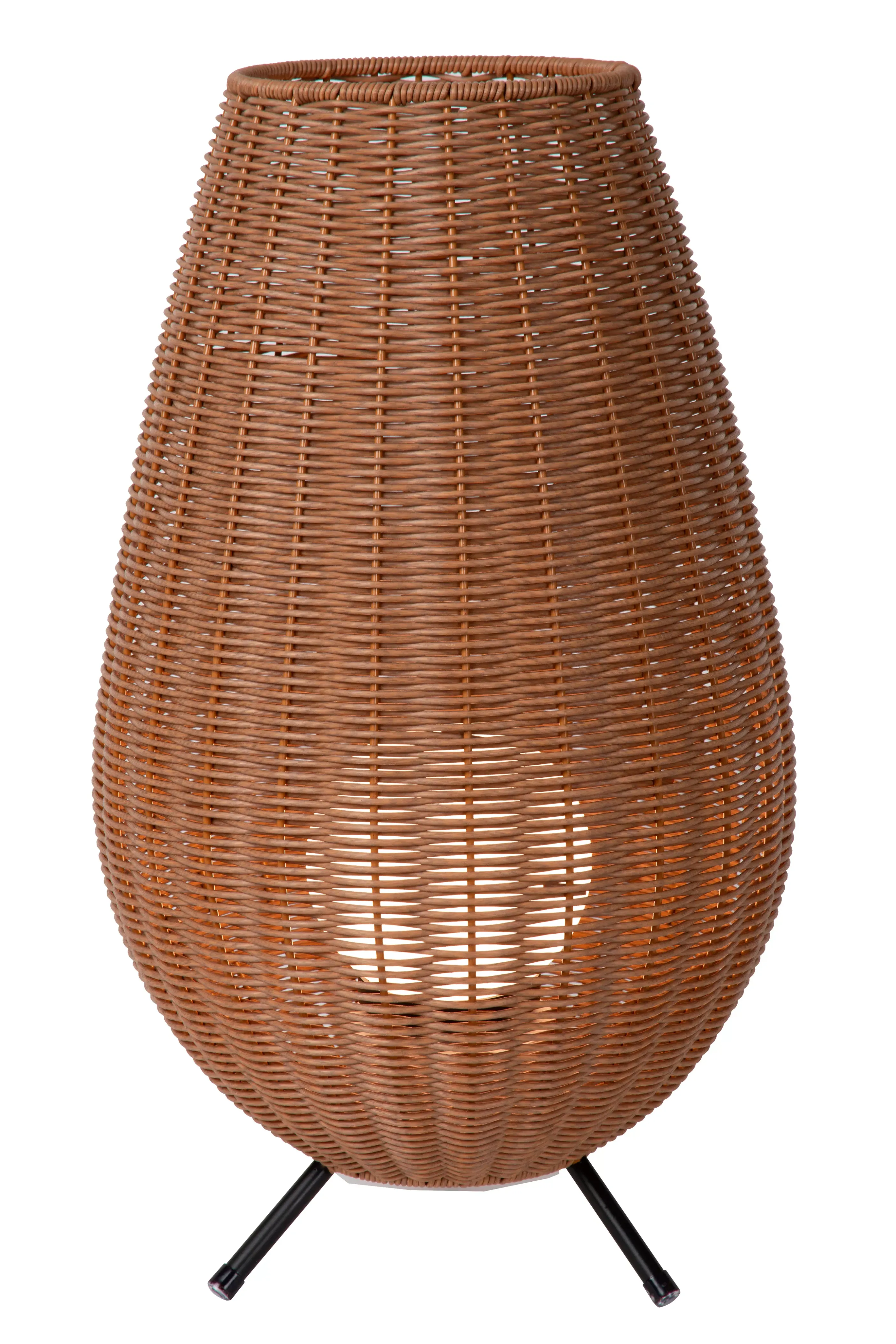 Outlet COLIN IP44 - Oplaadbare Tafellamp Binnen/Buiten - Accu/Batterij - LED 3 StepDim - 1x3W 3000K - IP44 - Naturel Tafellampen Buiten