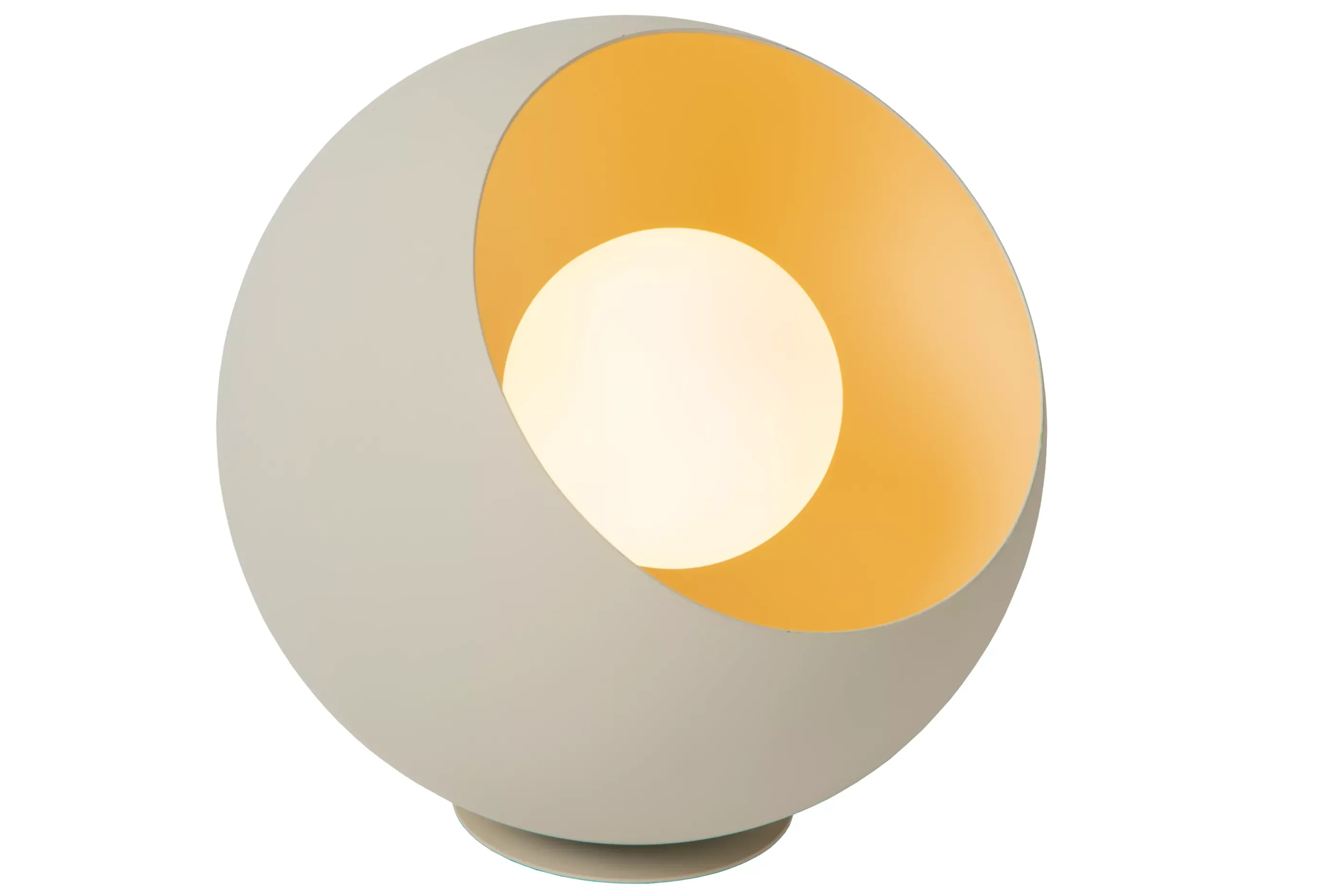 Hot DOREDOS - Tafellamp - Ø 20 cm - 1xE27 - Beige Tafellampen
