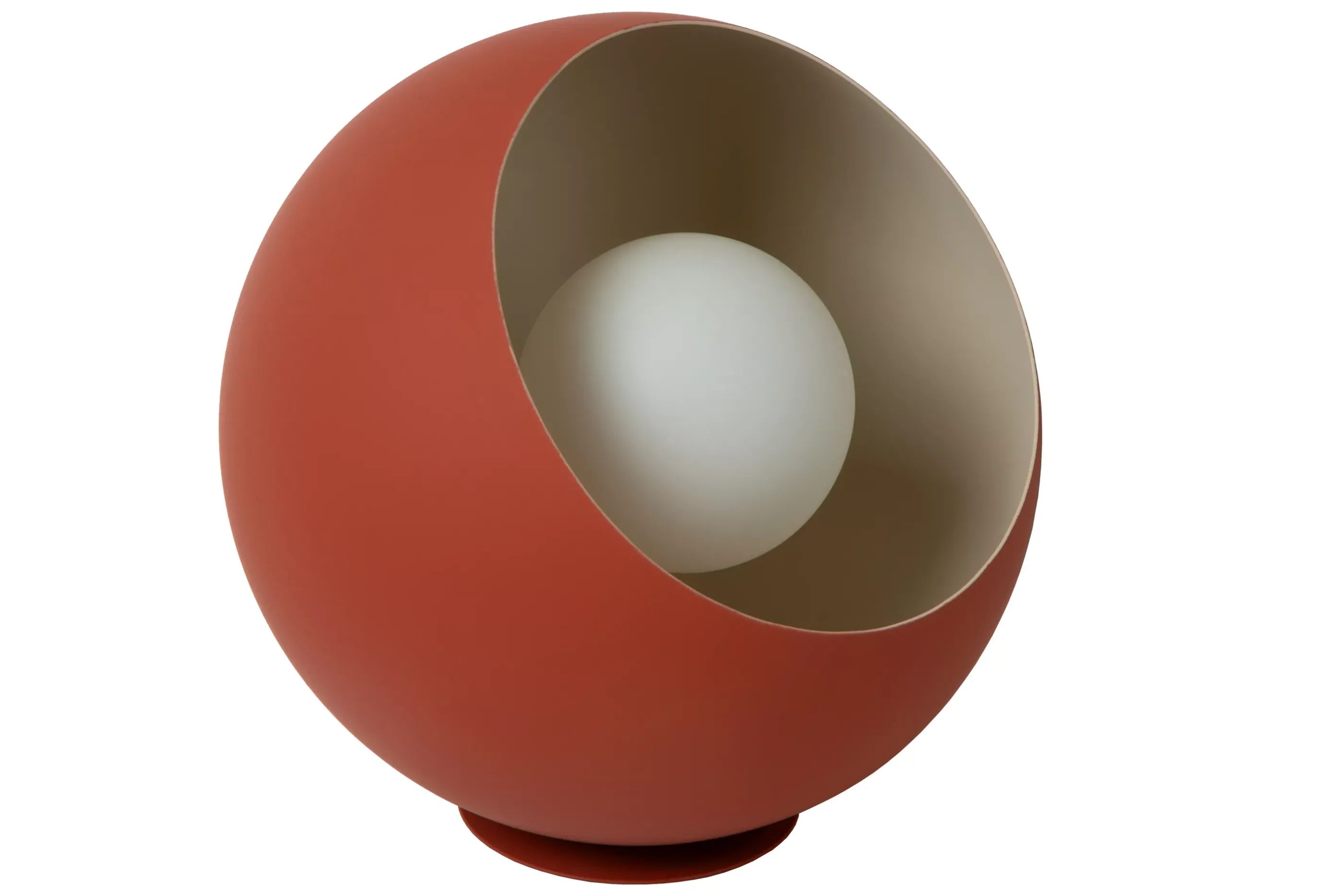 New DOREDOS - Tafellamp - Ø 20 cm - 1xE27 - Terracotta Tafellampen