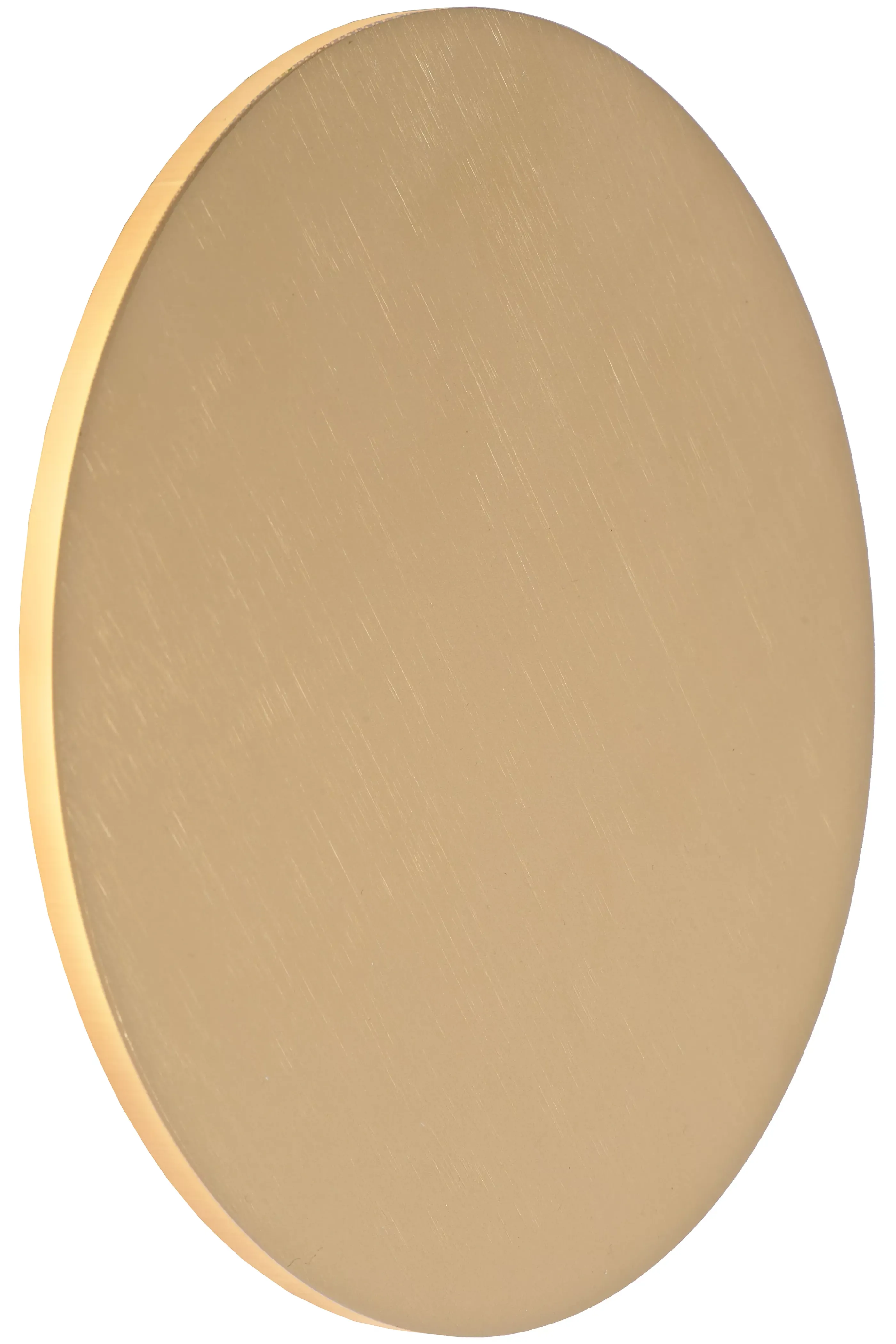 Outlet EKLYPS LED - Wandlamp - Ø 25 cm - LED - 1x9W 3000K - Mat Goud / Messing Wandverlichting