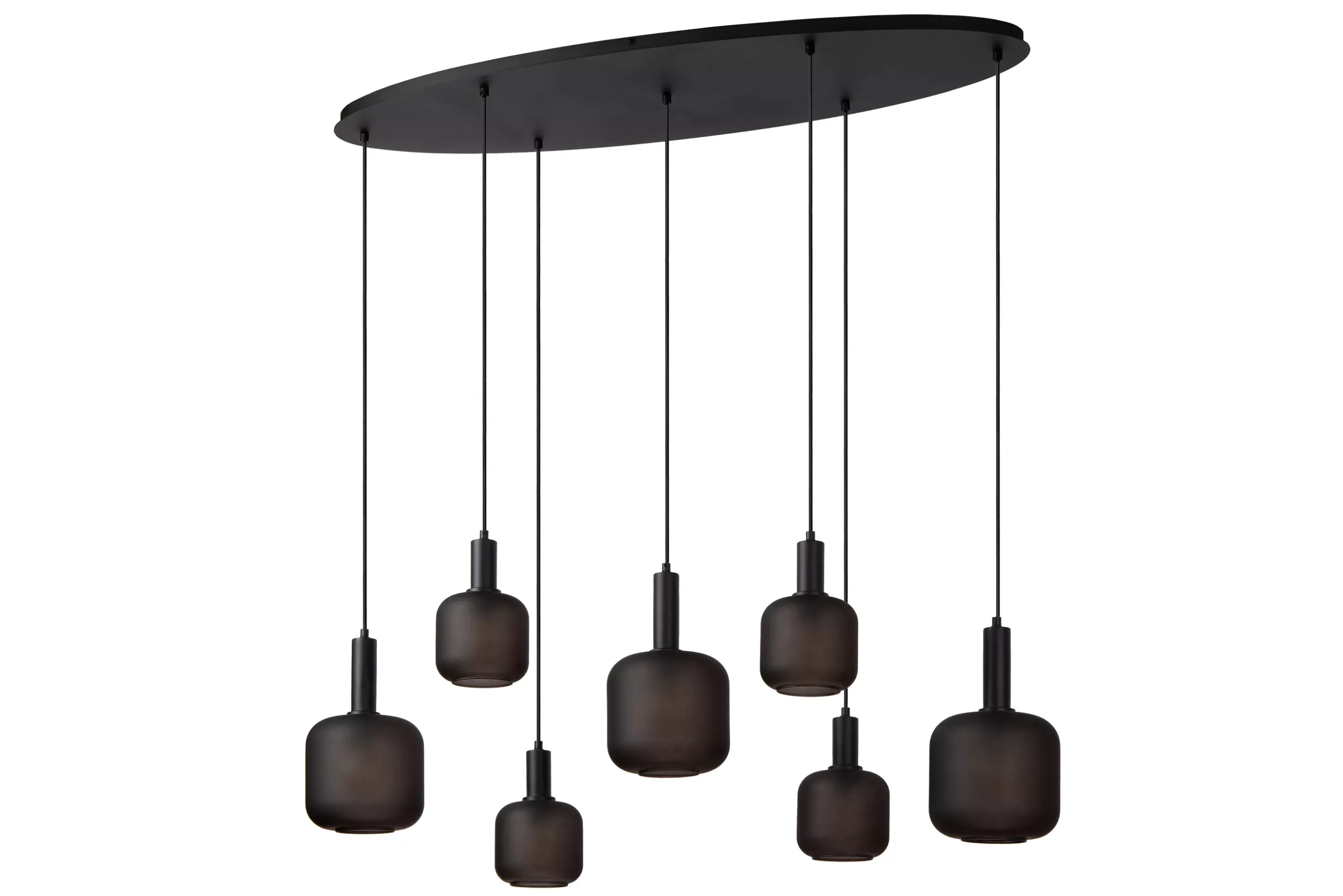 New ELOISE - Hanglamp - 7xE27 - Zwart Hanglampen