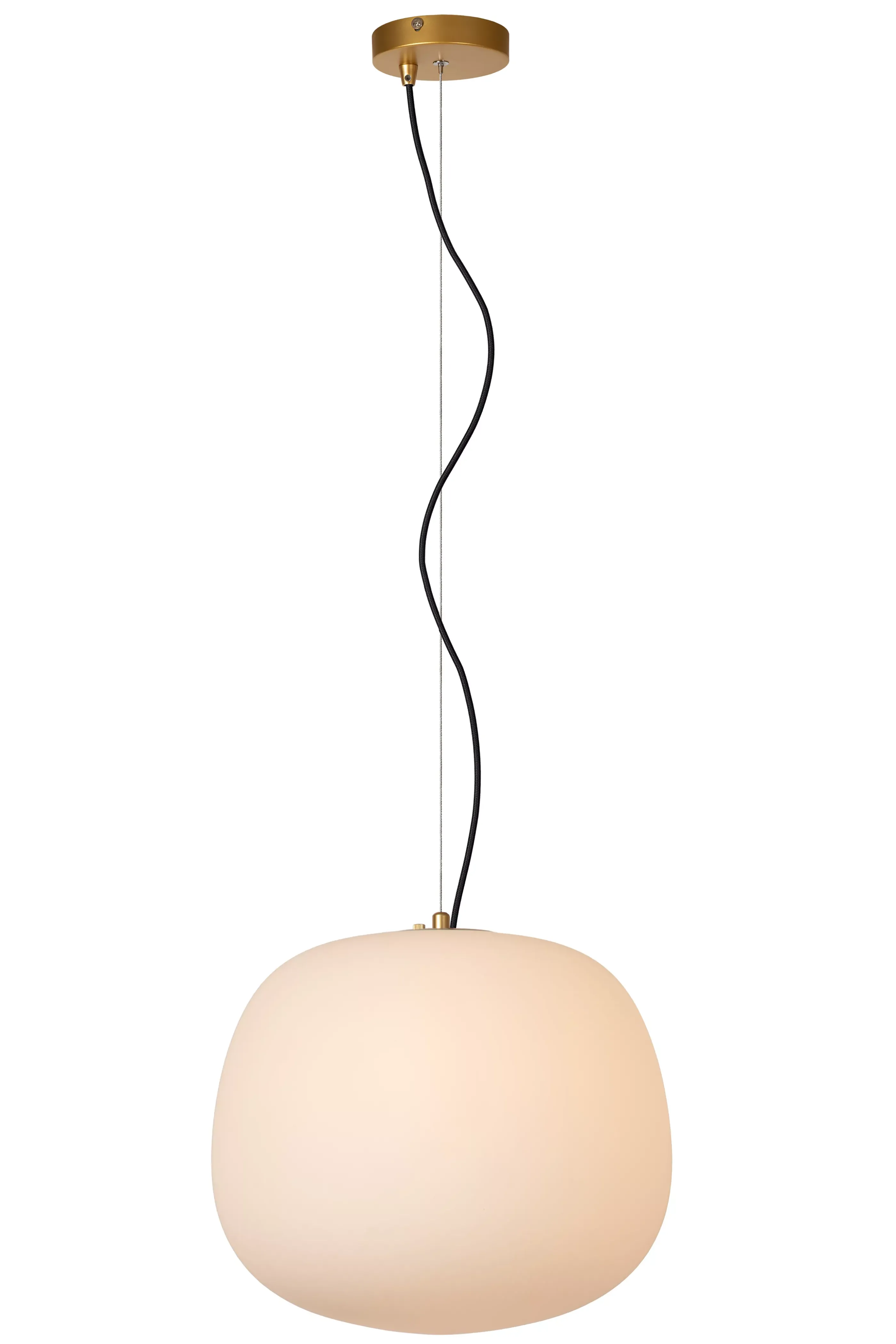 Outlet ELYSEE - Hanglamp - Ø 38 cm - 1xE27 - Opaal Hanglampen
