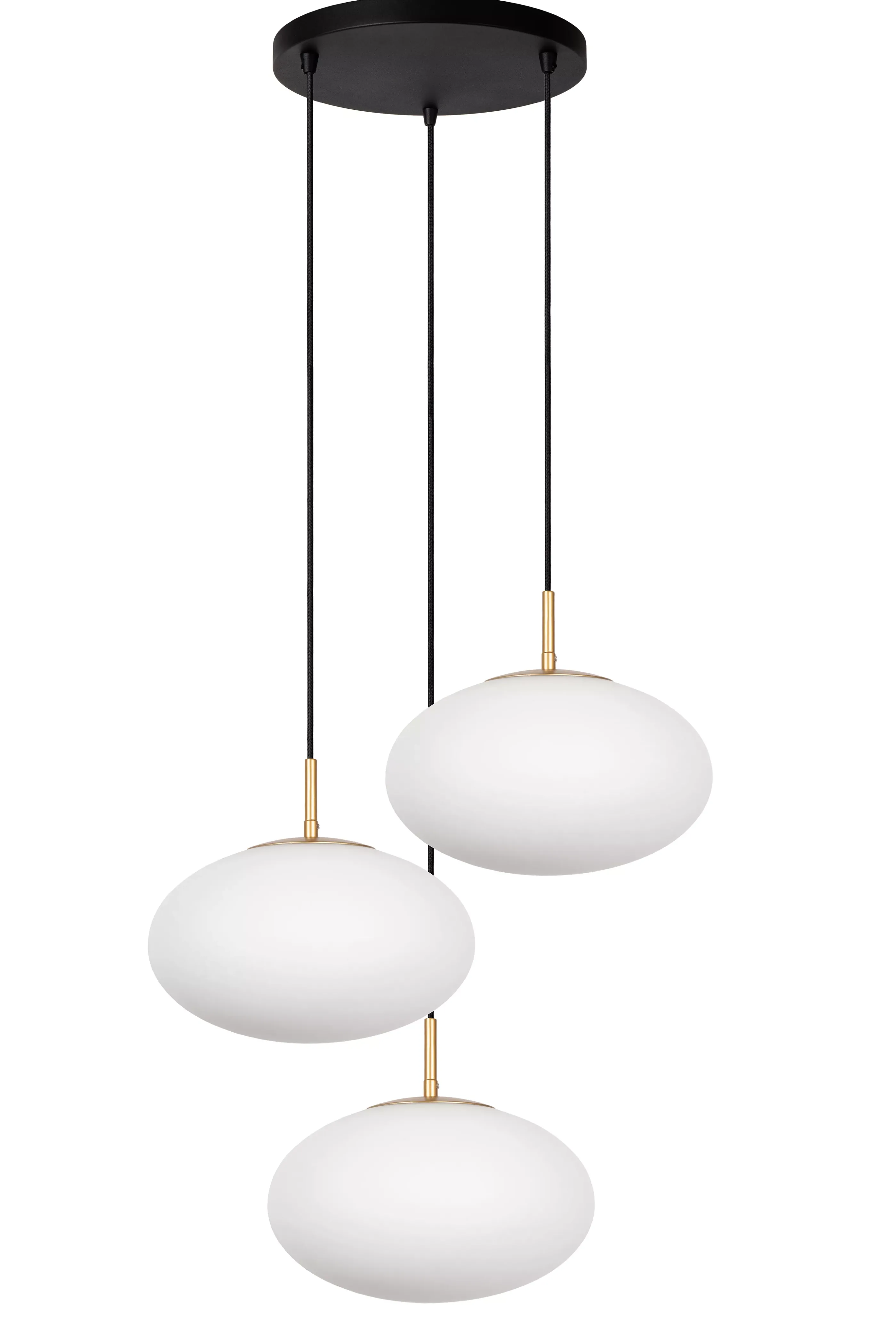 Flash Sale ELYSEE - Hanglamp - Ø 55 cm - 3xE27 - Opaal Hanglampen