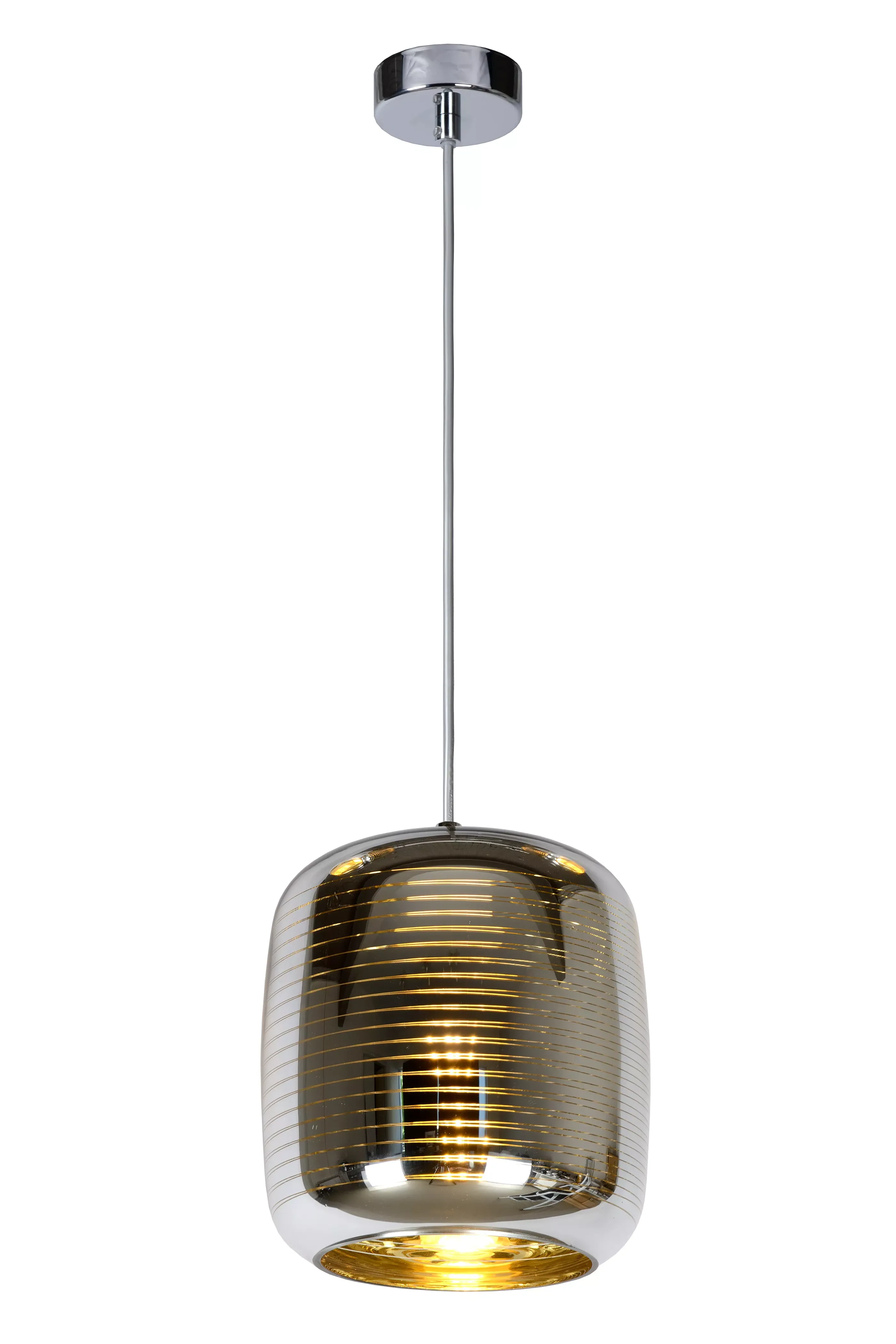 Shop ERYN - Hanglamp - Ø 20 cm - 1xE27 - Chroom Hanglampen