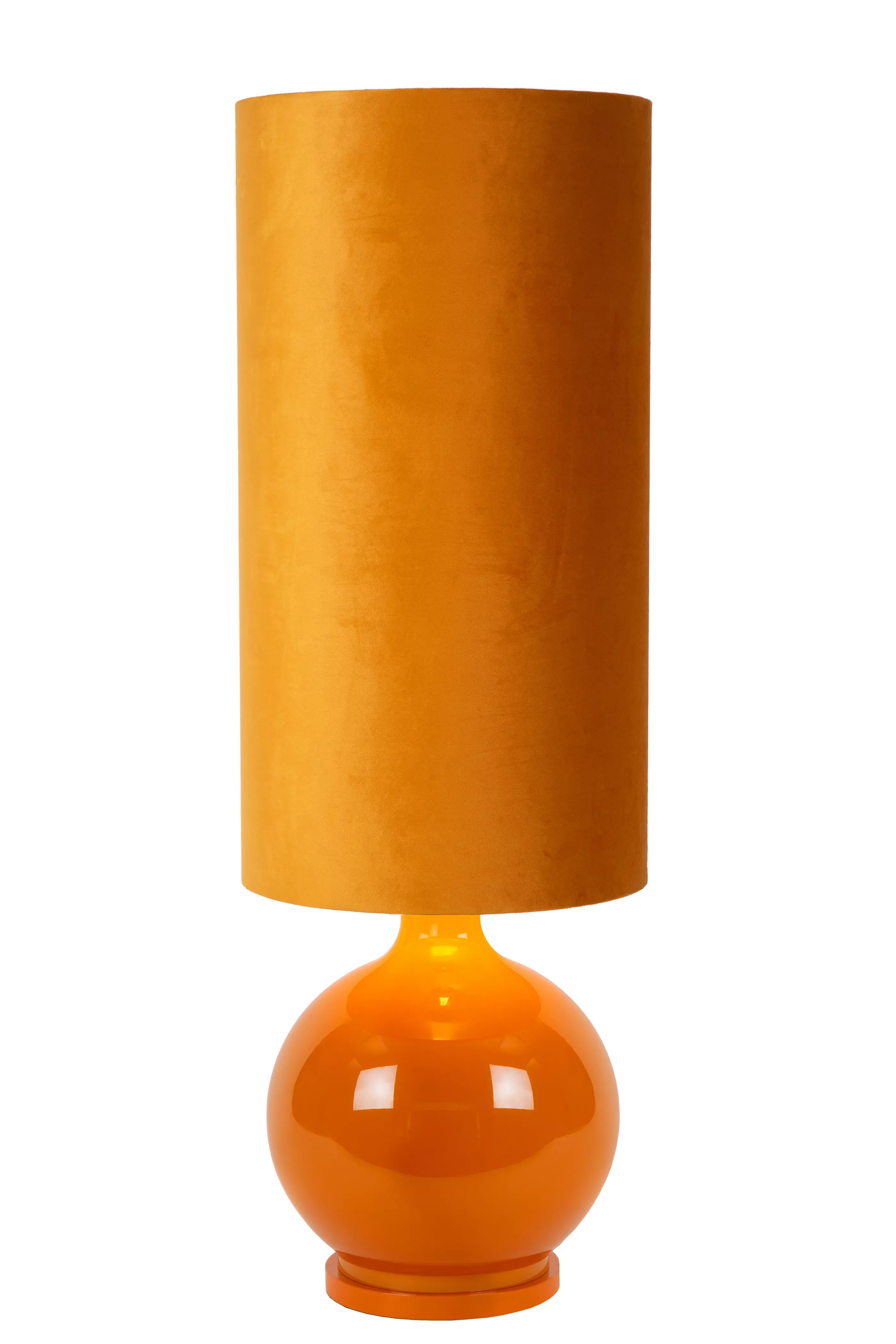 Hot ESTERAD - Vloerlamp - Ø 34 cm - 1xE27 - Okergeel Staande Lampen