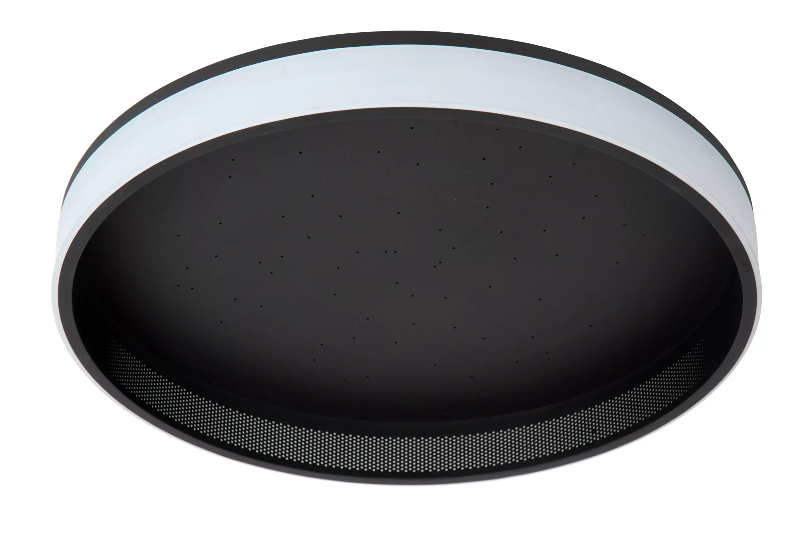 Clearance ESTREJA - Plafonnière - Ø 40 cm - LED Dimb. - CCT - 2500K/3000K - Zwart Plafondlampen