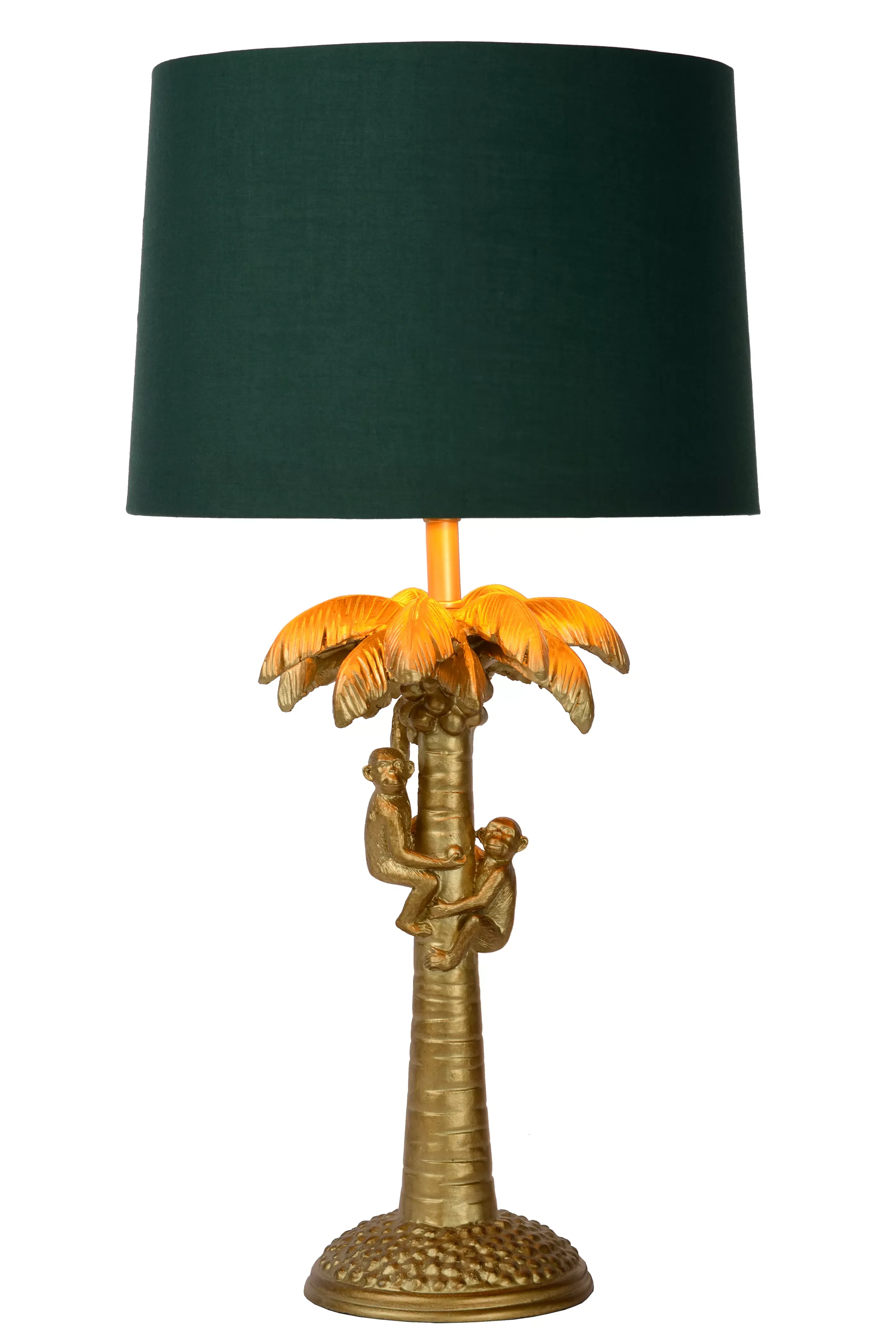 Flash Sale EXTRAVAGANZA COCONUT - Tafellamp - Ø 30,5 cm - 1xE27 - Mat Goud / Messing Tafellampen