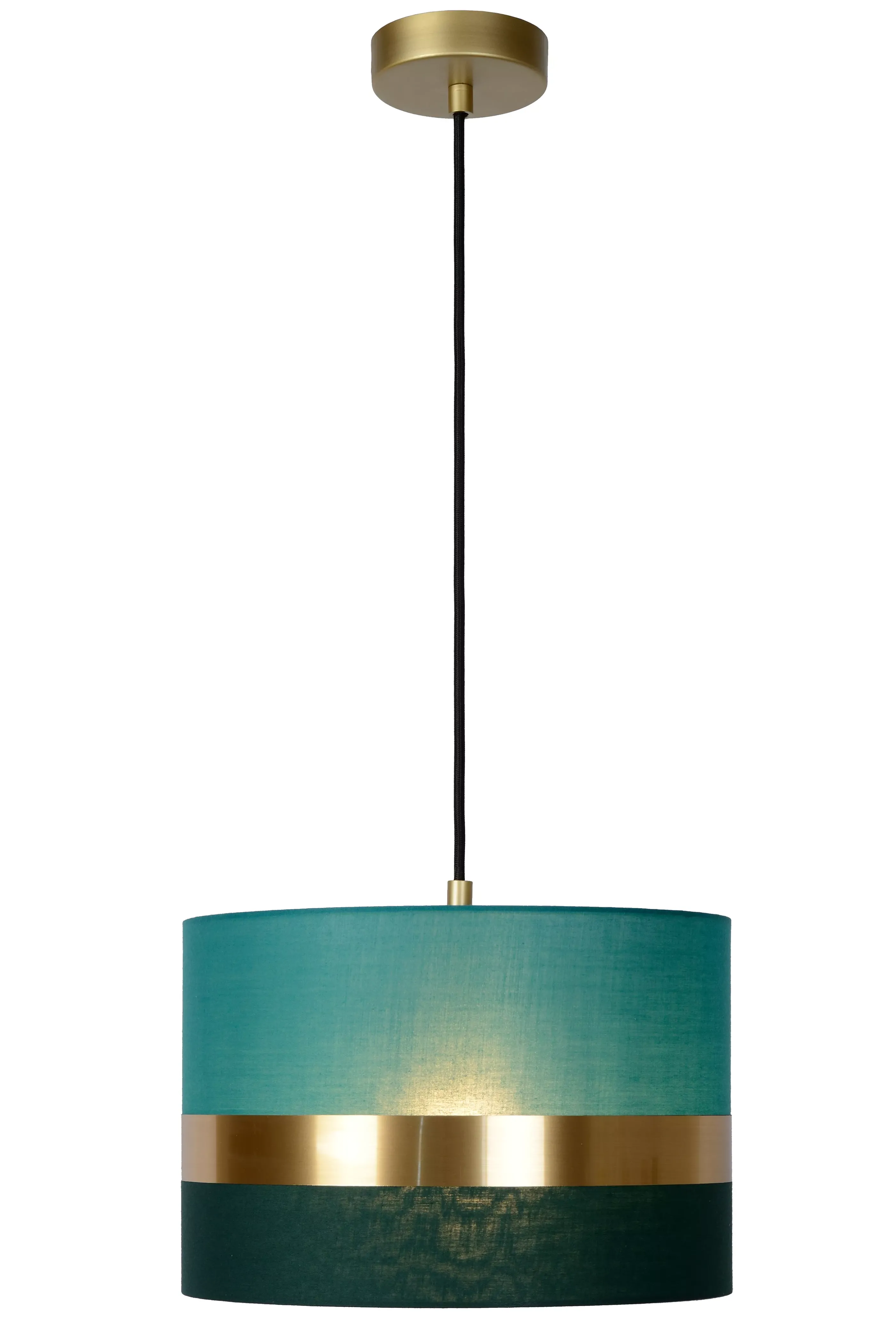 Outlet EXTRAVAGANZA TUSSE - Hanglamp - Ø 30 cm - 1xE27 - Groen Hanglampen