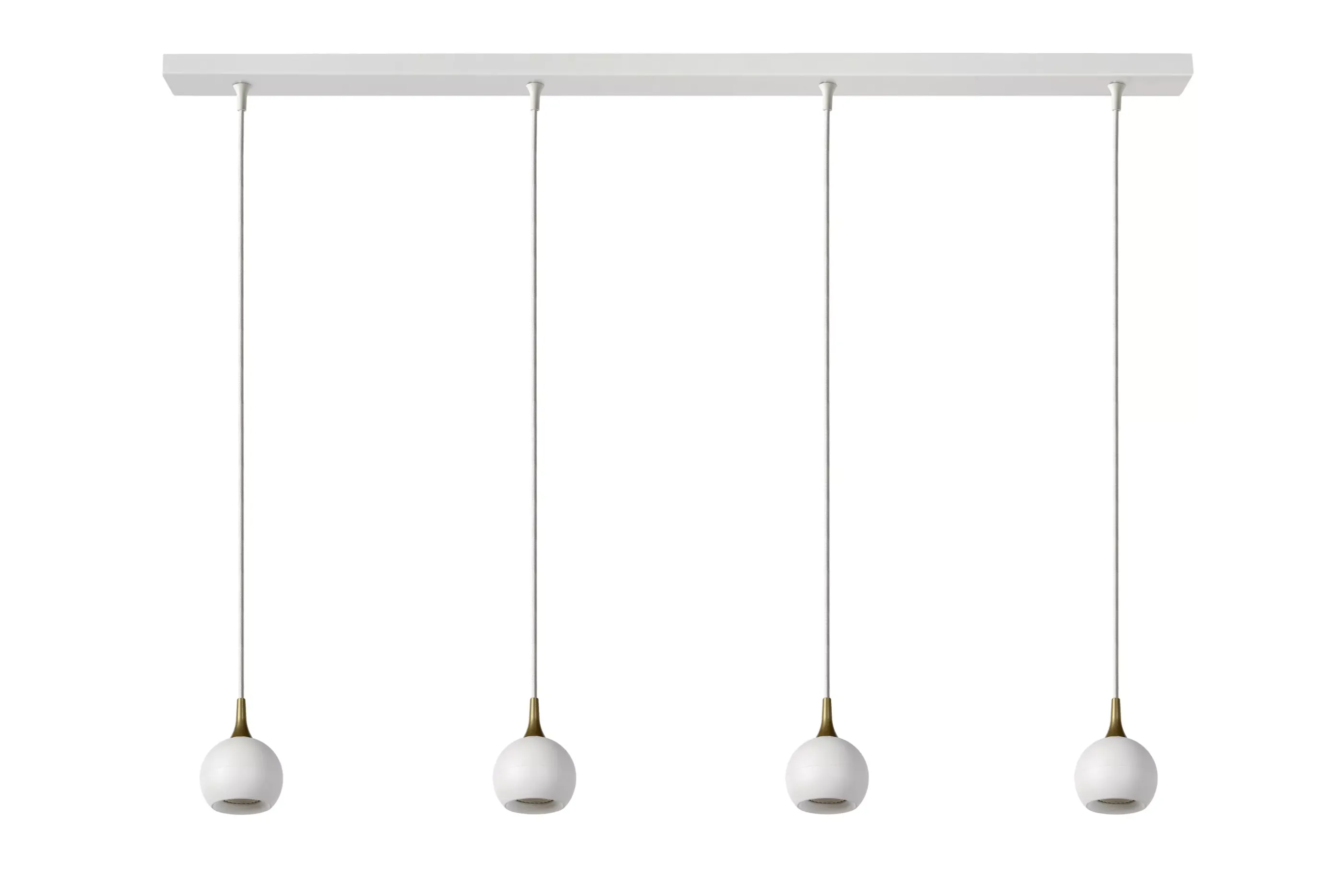 Hot FAVORI - Hanglamp - 4xGU10 - Wit Hanglampen