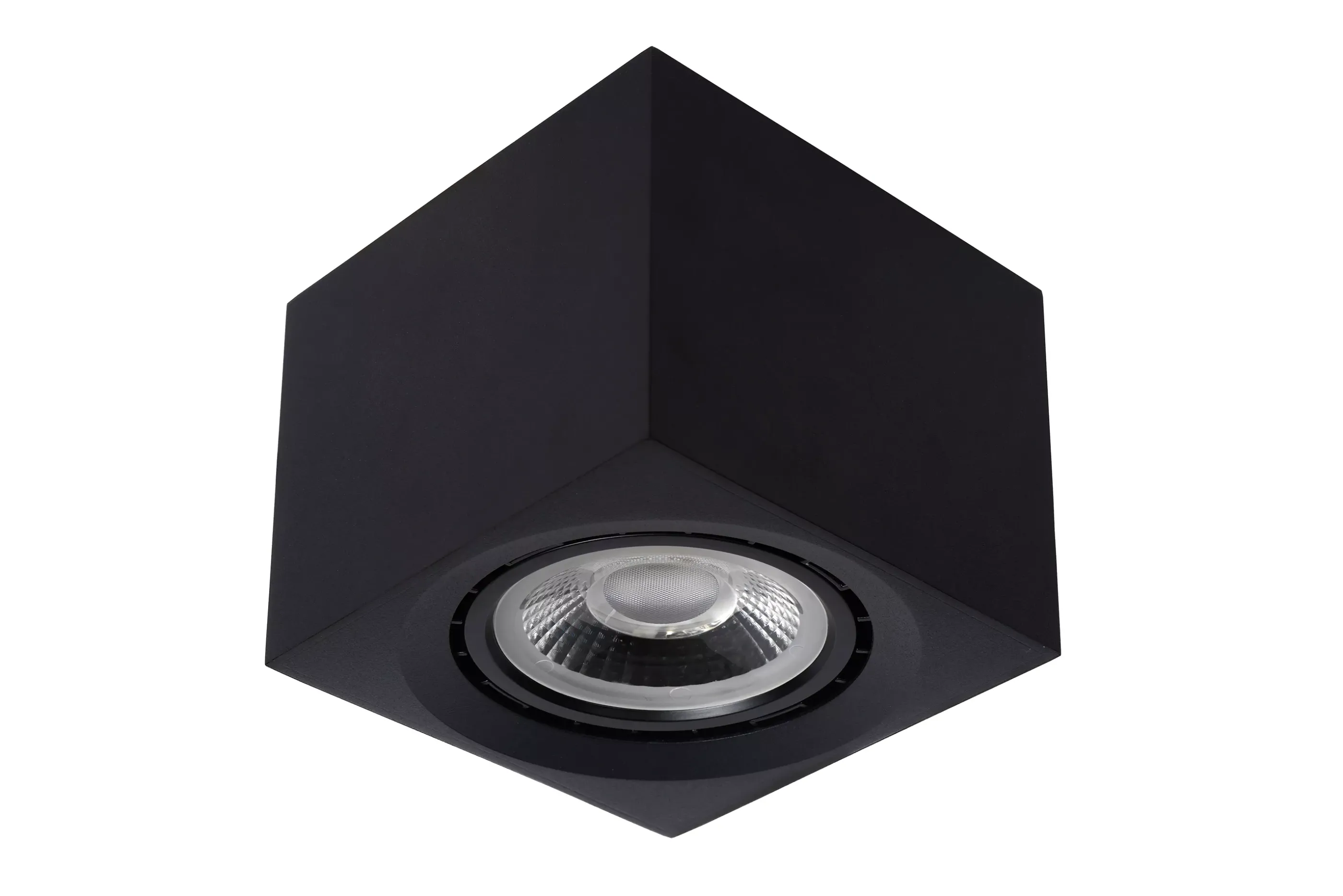 Discount FEDLER - Plafondspot - LED Dim to warm - GU10 (ES111) - 1x12W 2200K/3000K - Zwart Plafondlampen