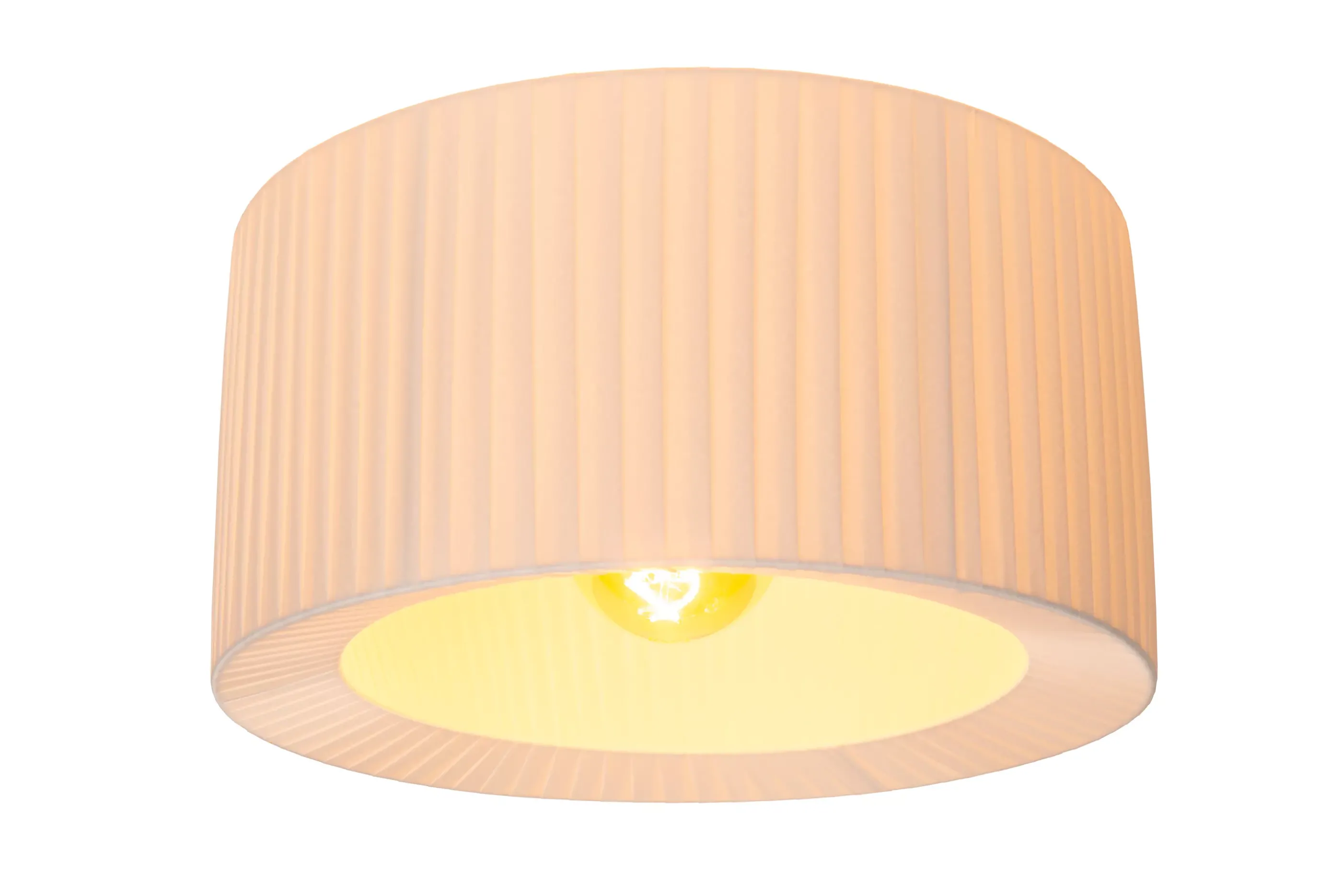 Outlet FOLD - Plafonnière - Ø 40 cm - 1xE27 - Wit Plafondlampen