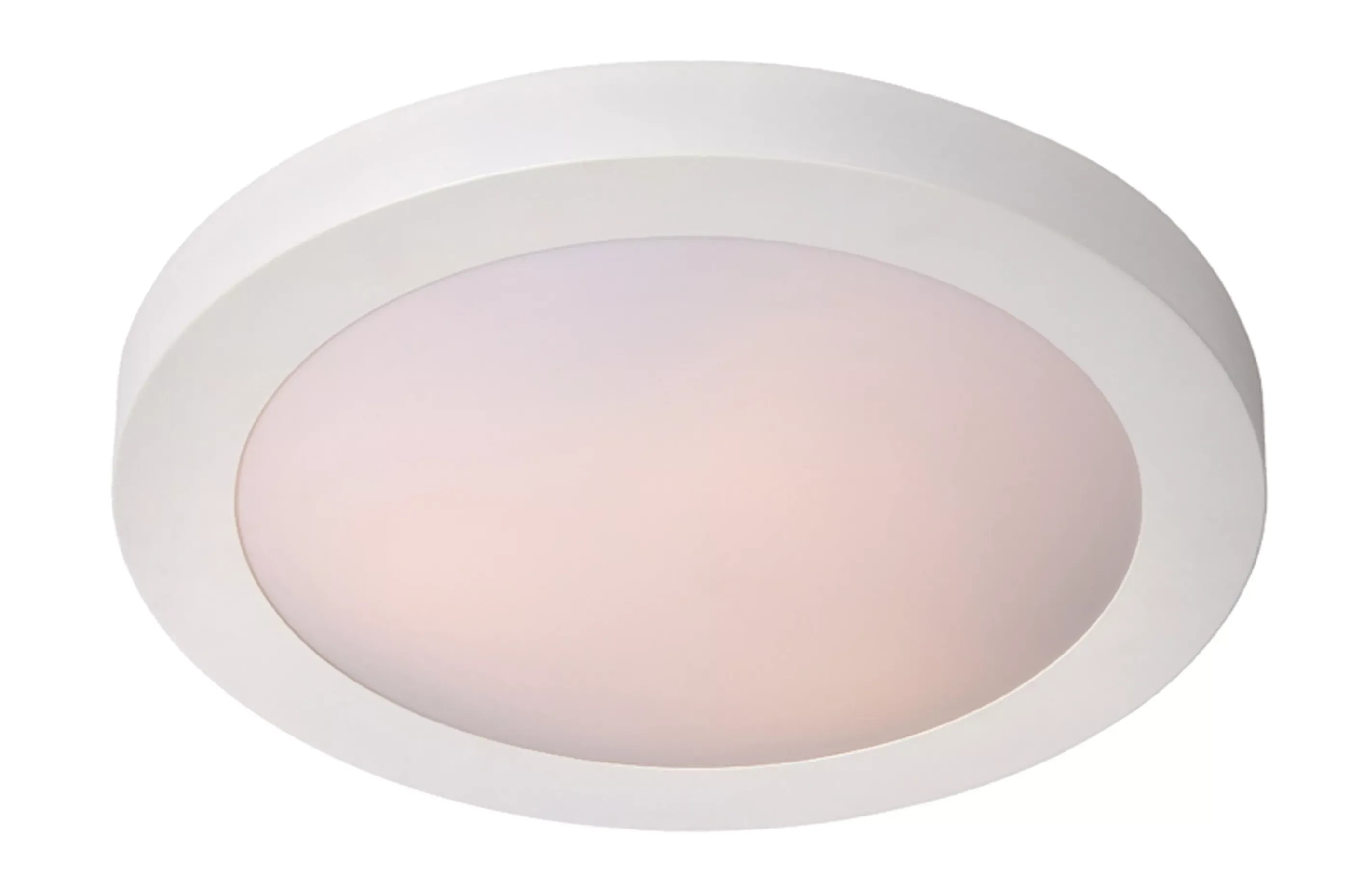 Flash Sale FRESH - Plafonnière Badkamer - Ø 35 cm - 2xE27 - IP44 - Wit Plafondlampen