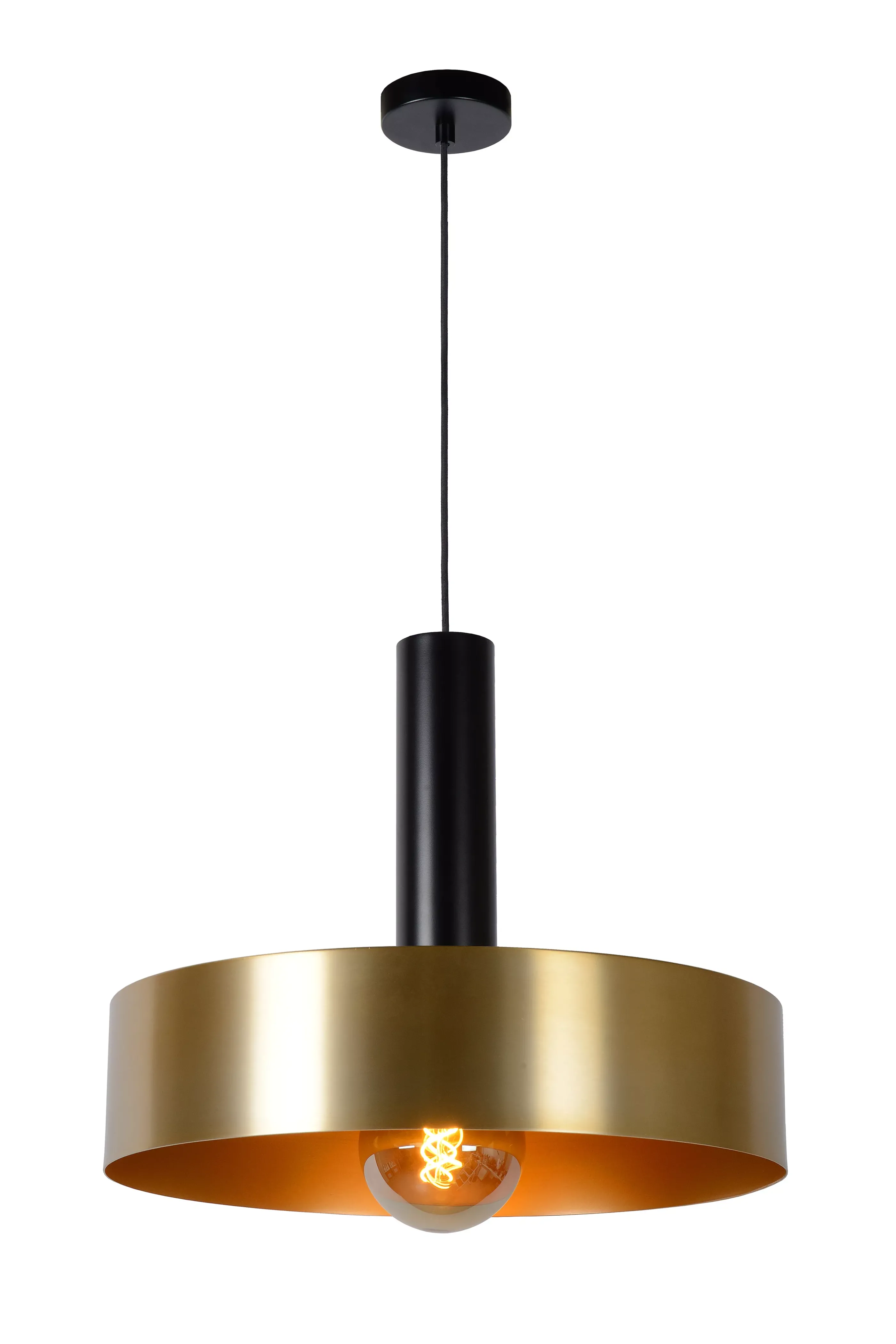 Flash Sale GIADA - Hanglamp - Ø 50 cm - 1xE27 - Mat Goud / Messing Hanglampen