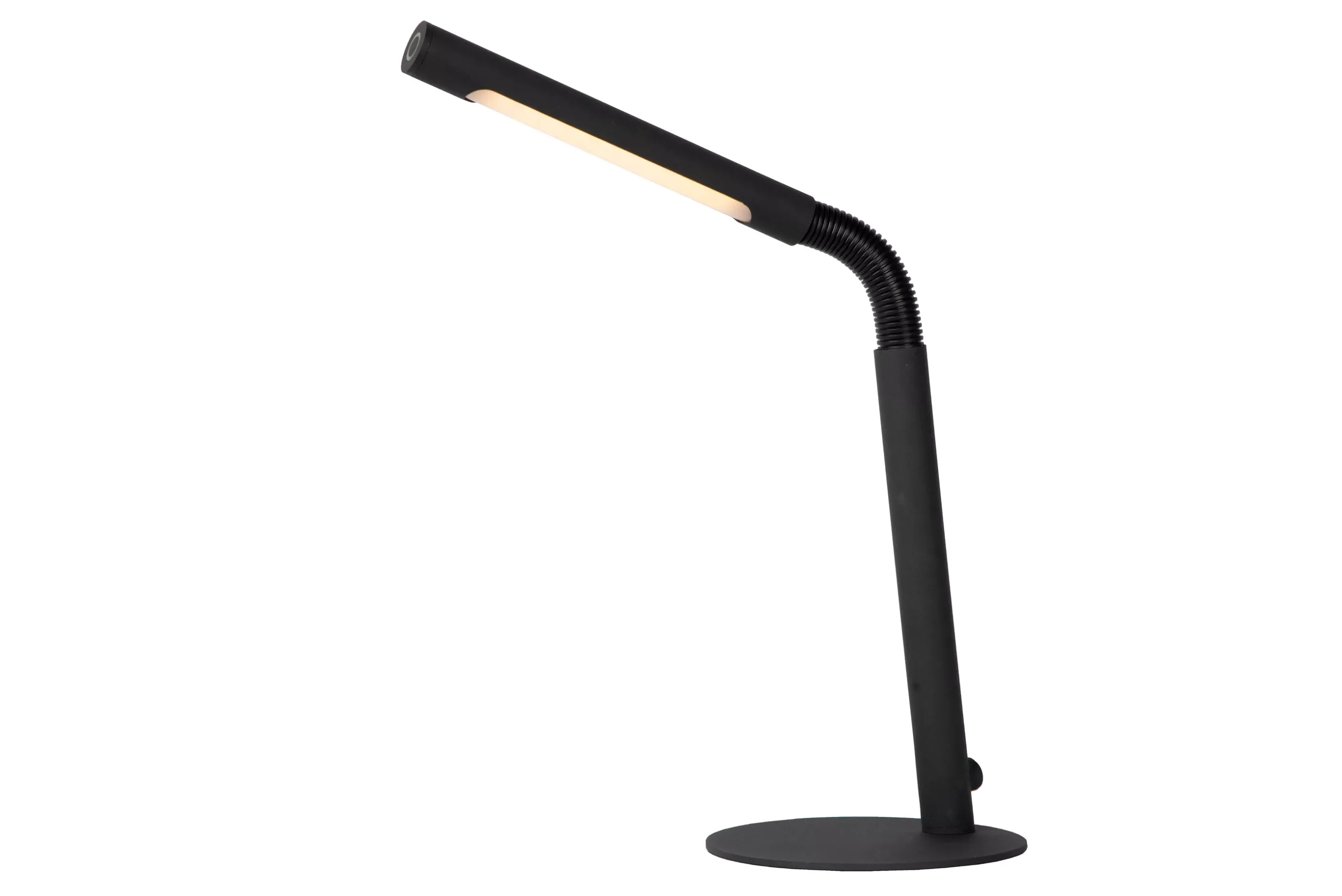 Online GILLY - Oplaadbare Bureaulamp - Accu/Batterij - LED Dimb. - 1x3W 2700K - Zwart Bureaulampen