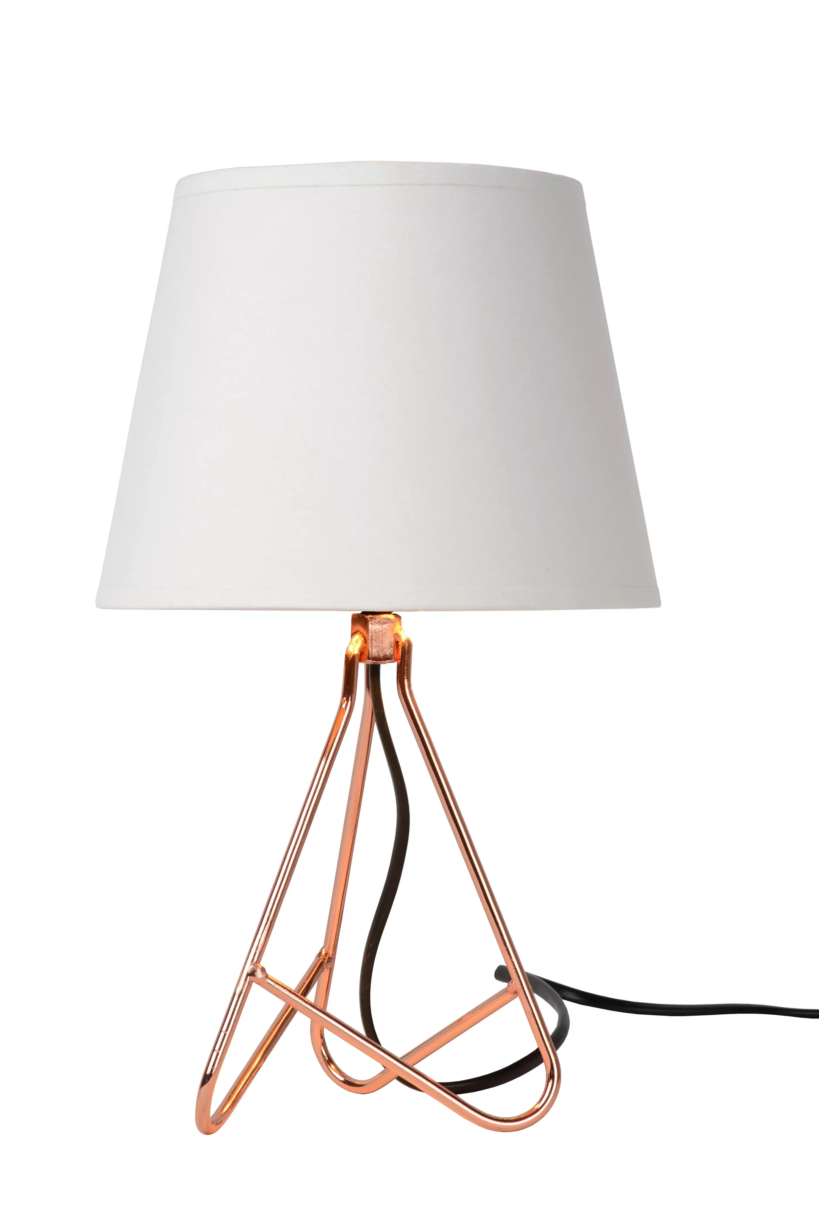 Flash Sale GITTA - Tafellamp - Ø 17 cm - 1xE14 - Koper Tafellampen
