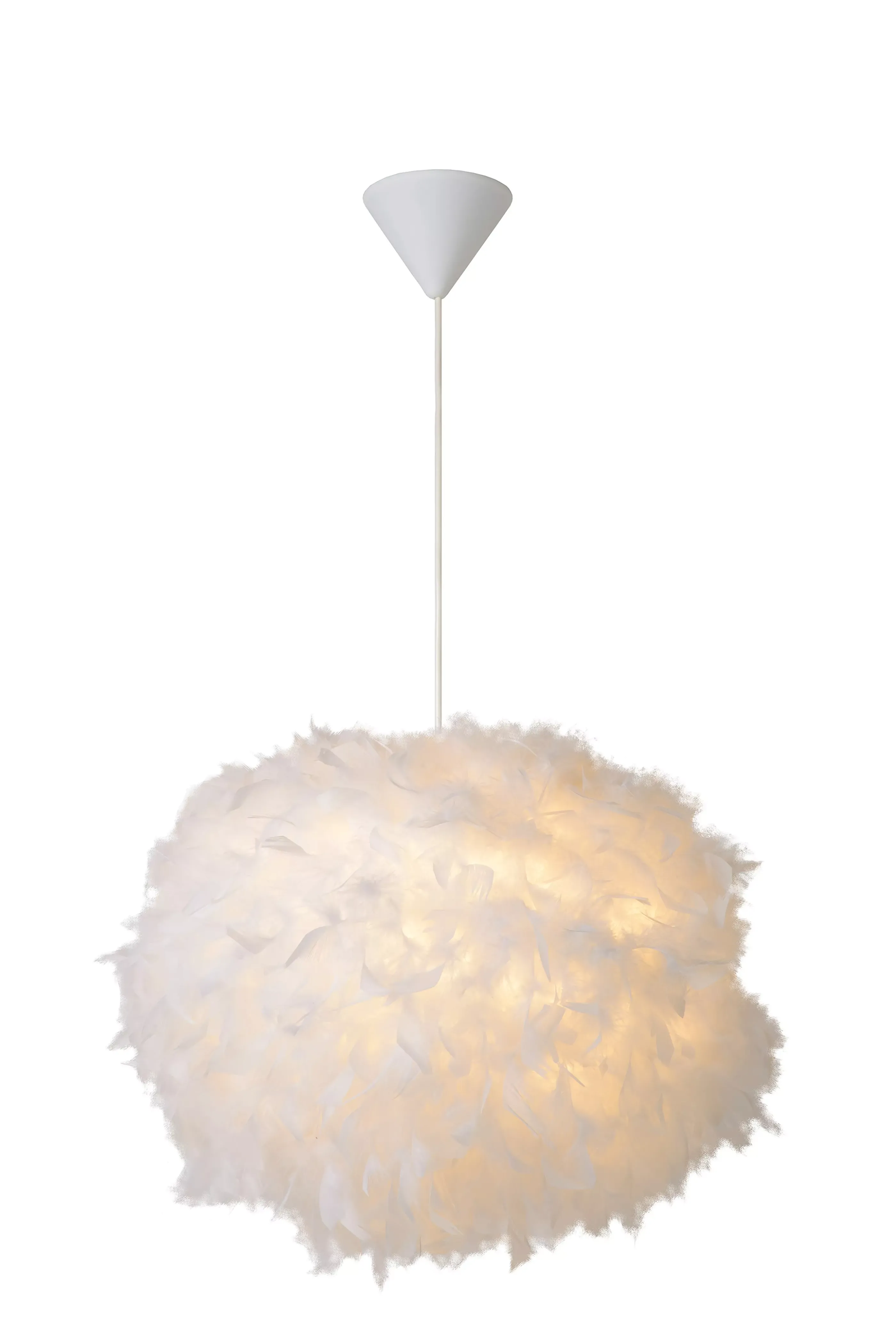 Best GOOSY SOFT - Hanglamp - Ø 50 cm - 1xE27 - Wit Hanglampen