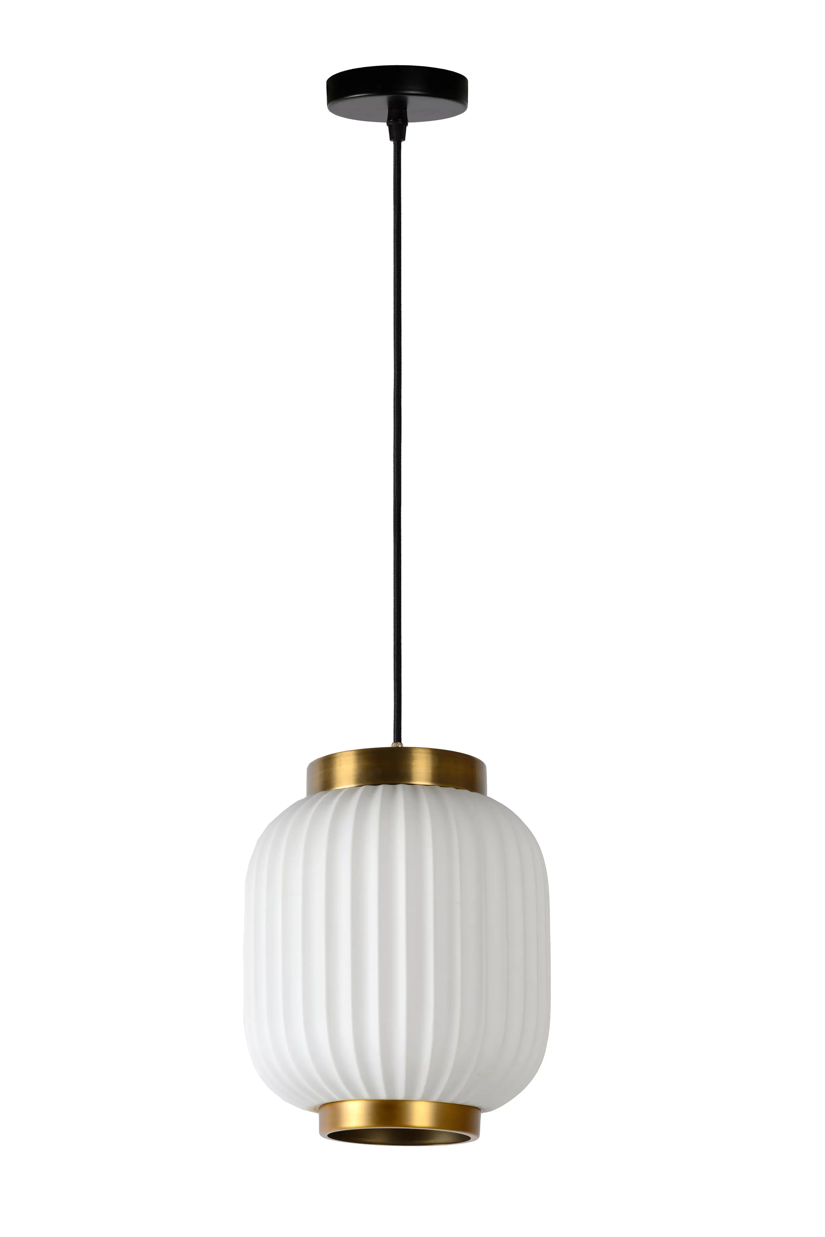 Discount GOSSE - Hanglamp - Ø 19,5 cm - 1xE27 - Wit Hanglampen