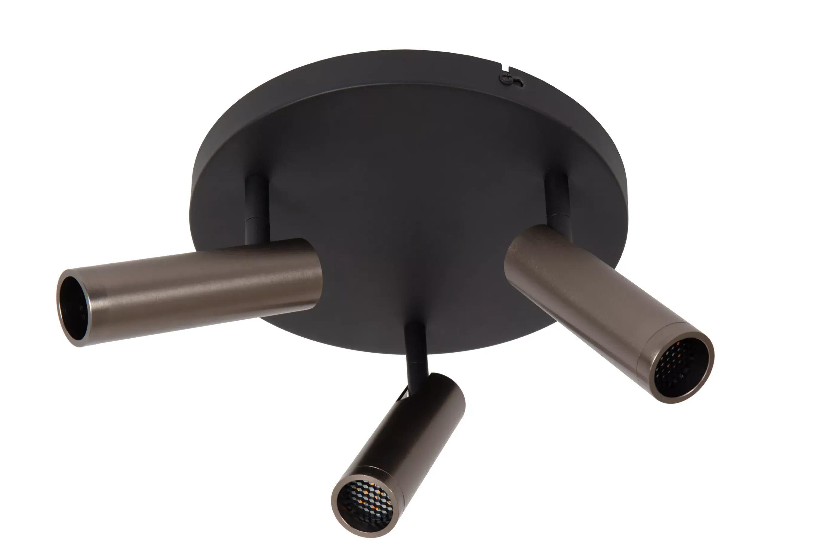 Fashion GRADO - Plafondspot - Ø 25 cm - 3xGU10 (MR11) - Grijs ijzer Plafondlampen