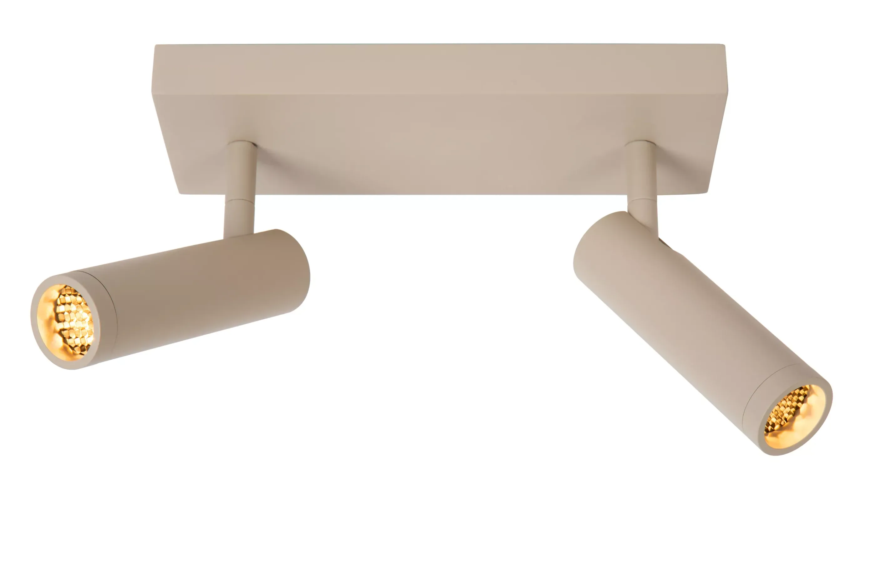 Hot GRADO - Plafondspot - 2xGU10 (MR11) - Taupe Plafondlampen