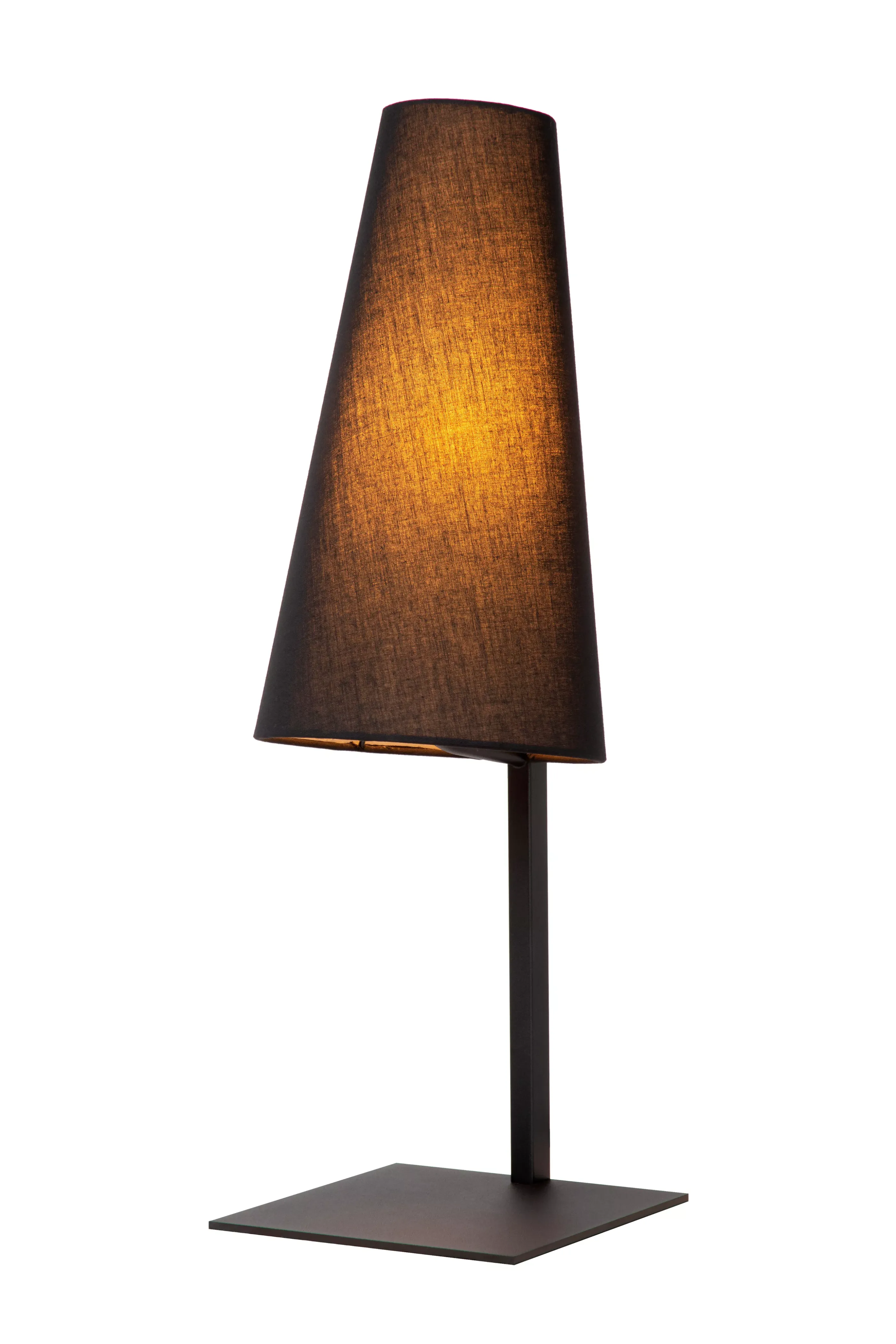 Flash Sale GREGORY - Tafellamp - 1xE27 - Zwart Tafellampen