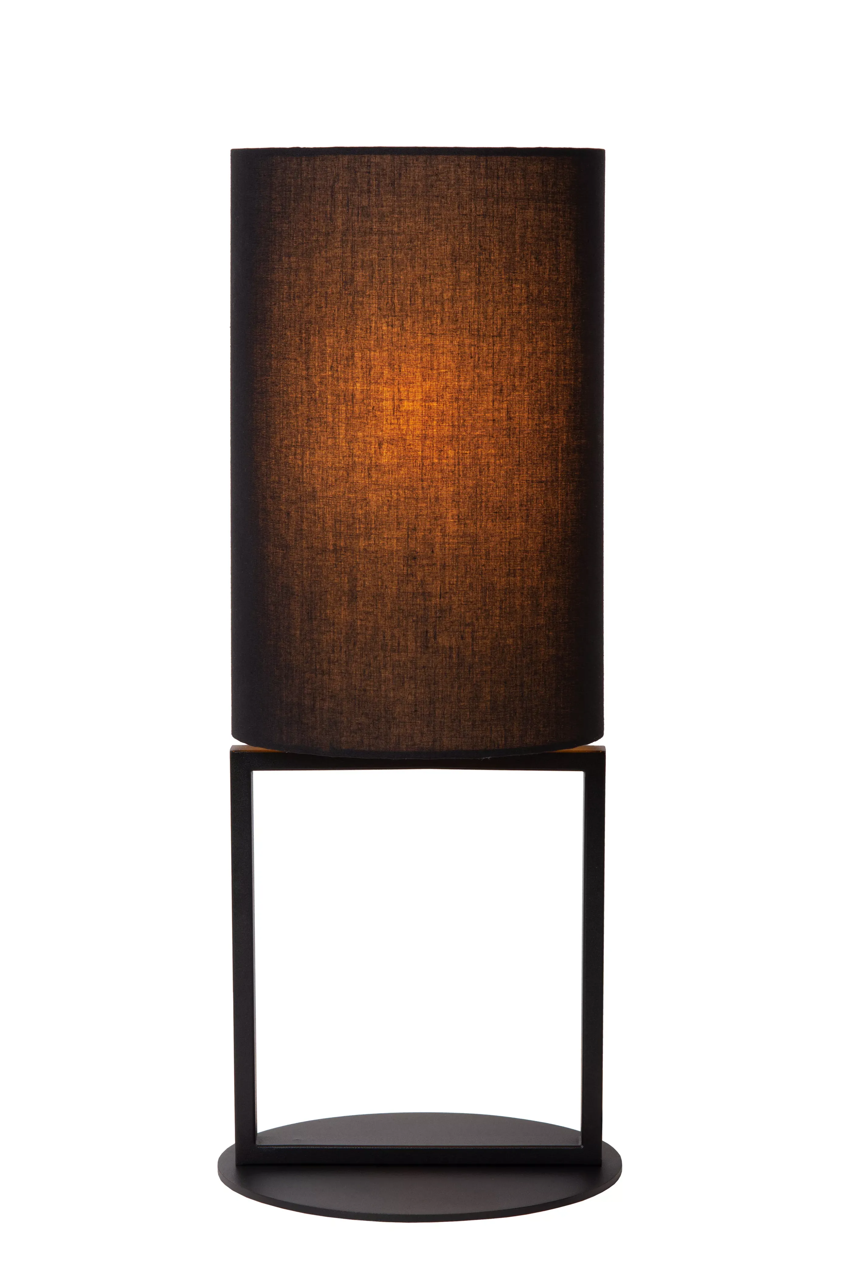 Fashion HERMAN - Tafellamp - Ø 20 cm - 1xE27 - Zwart Tafellampen