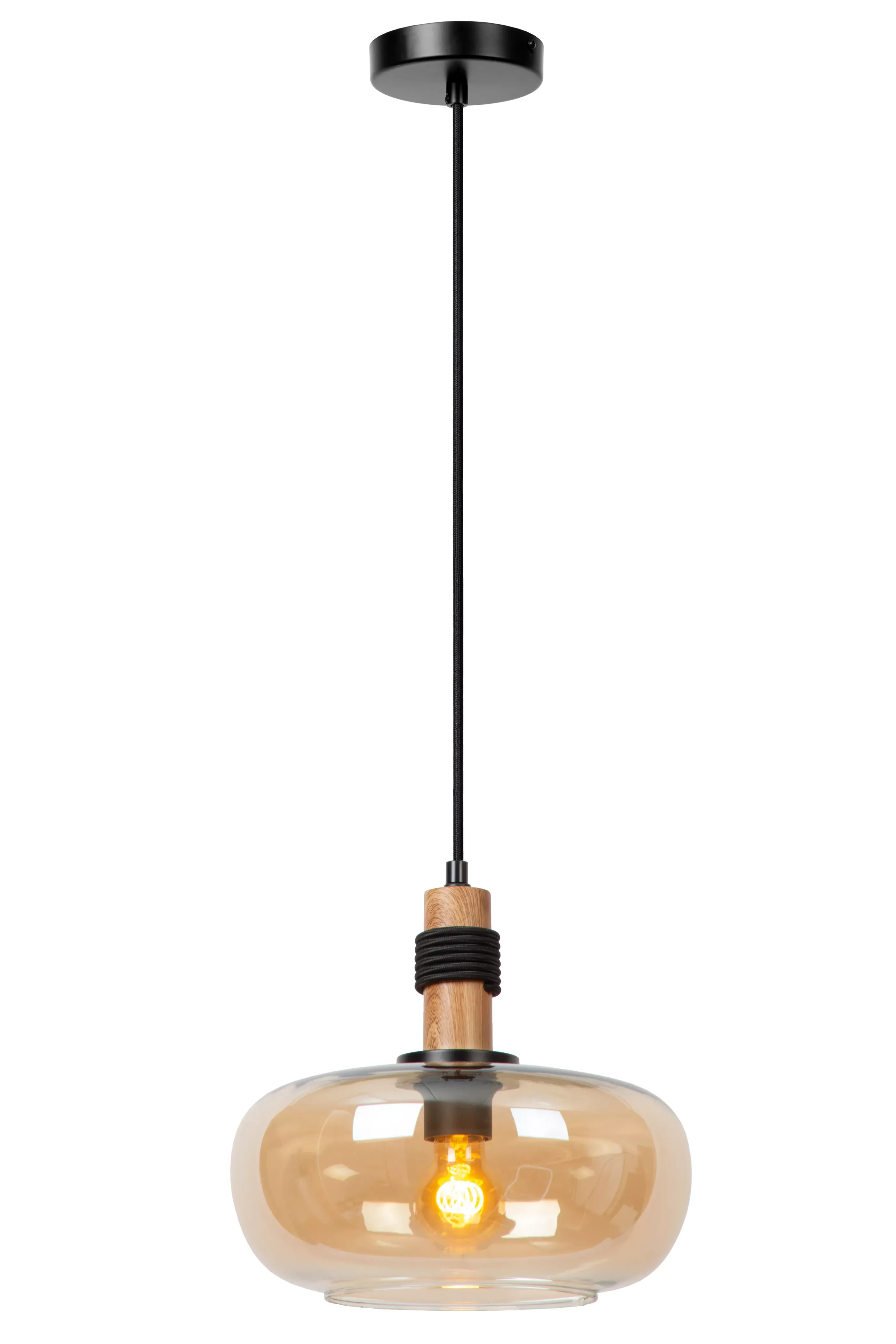 Flash Sale ILONA - Hanglamp - Ø 30 cm - 1xE27 - Amber Hanglampen