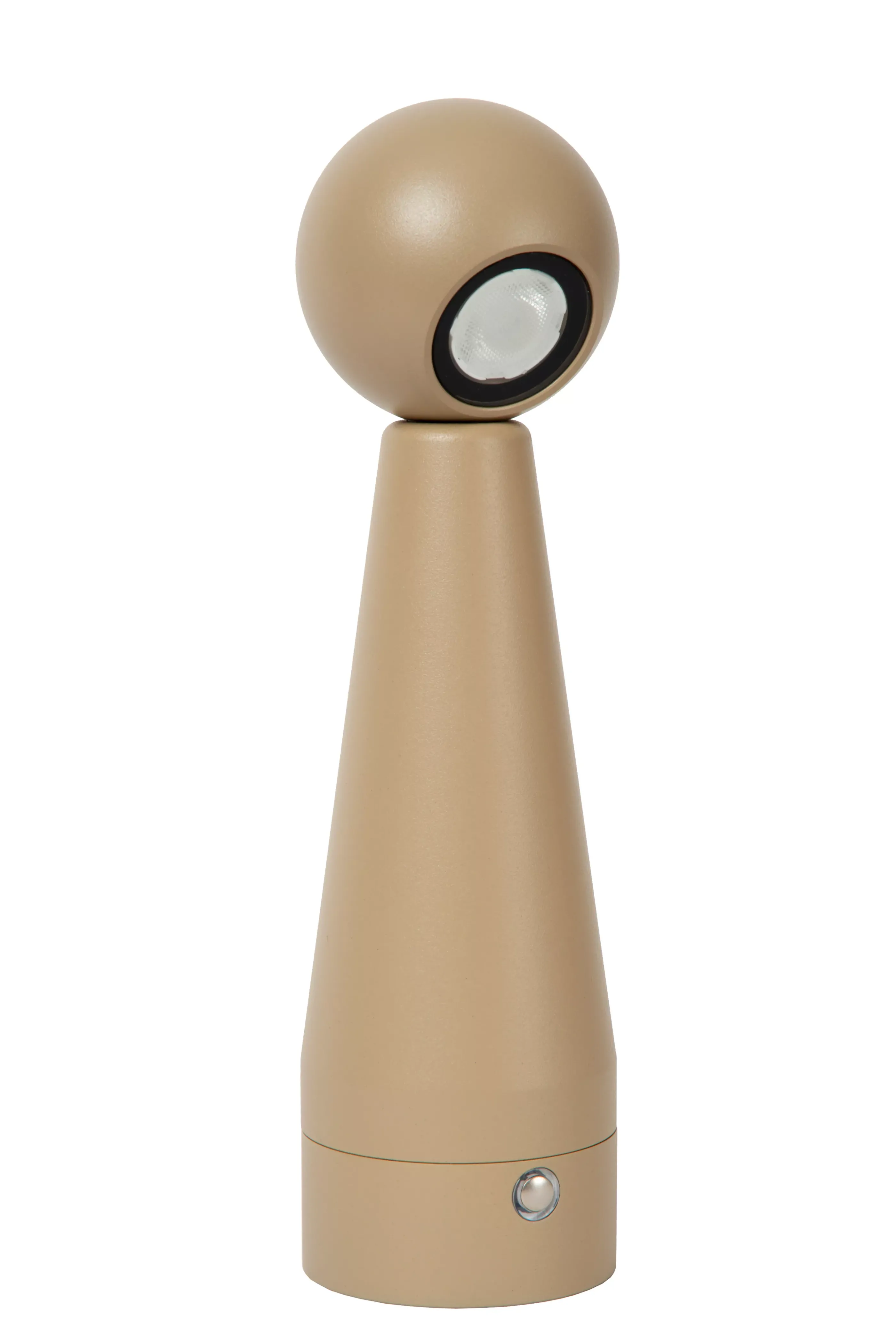 Hot IPSOS - Oplaadbare Tafellamp - Accu/Batterij - LED Dim to warm - 1x3W 3000K/3200K - Taupe Tafellampen
