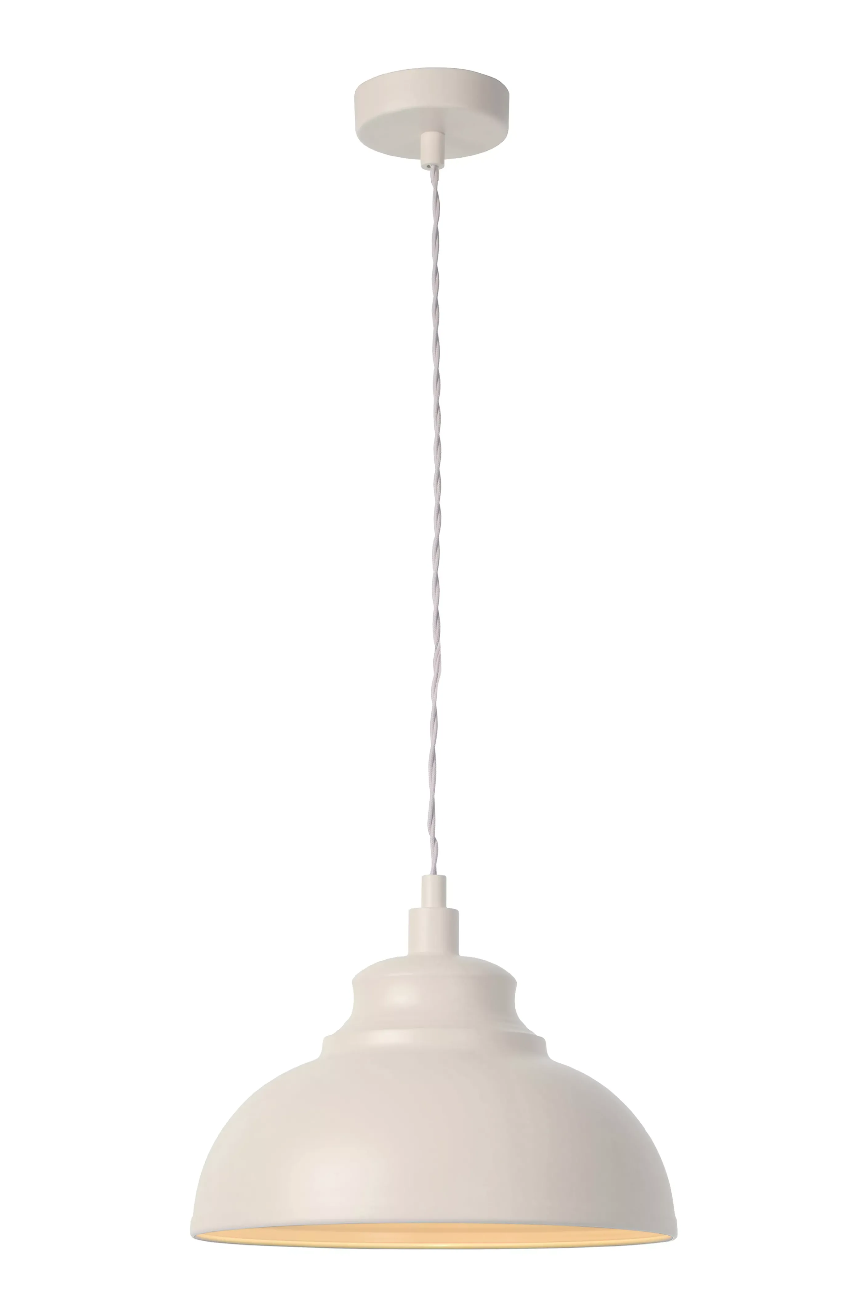 Hot ISLA - Hanglamp - Ø 29 cm - 1xE14 - Beige Hanglampen